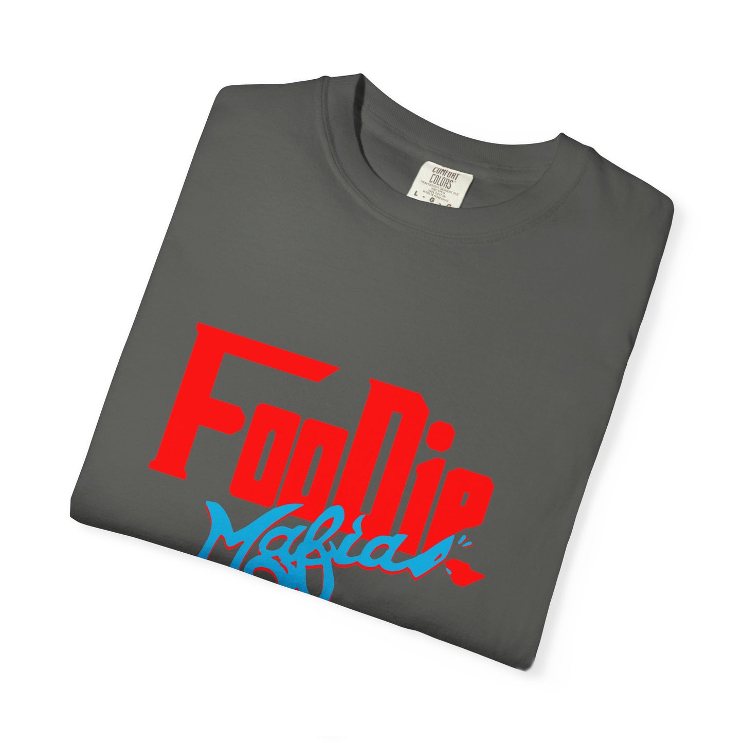 L.O.E.F Red Foodie Mafia Unisex Tee Shirt (Sky Blue)