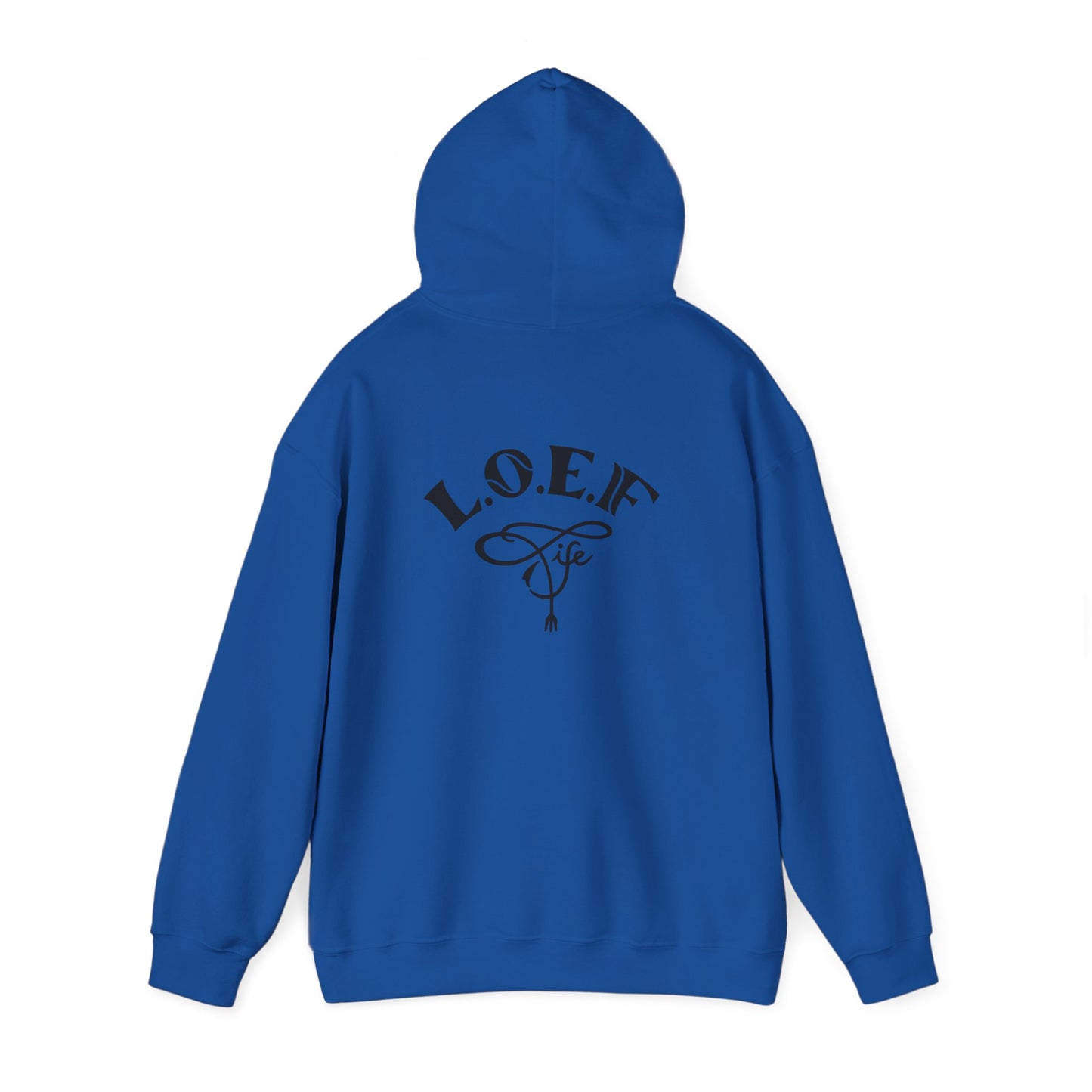 L.O.E.F Foodie 4Life Certified Hoodie (Black)