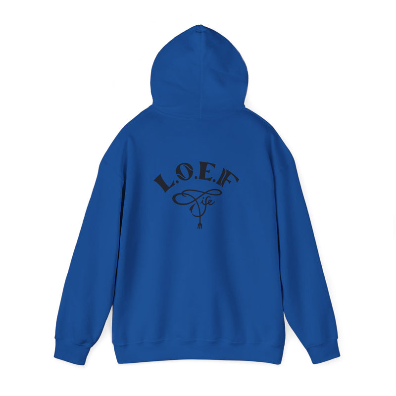L.O.E.F Foodie 4Life Certified Hoodie (Black)