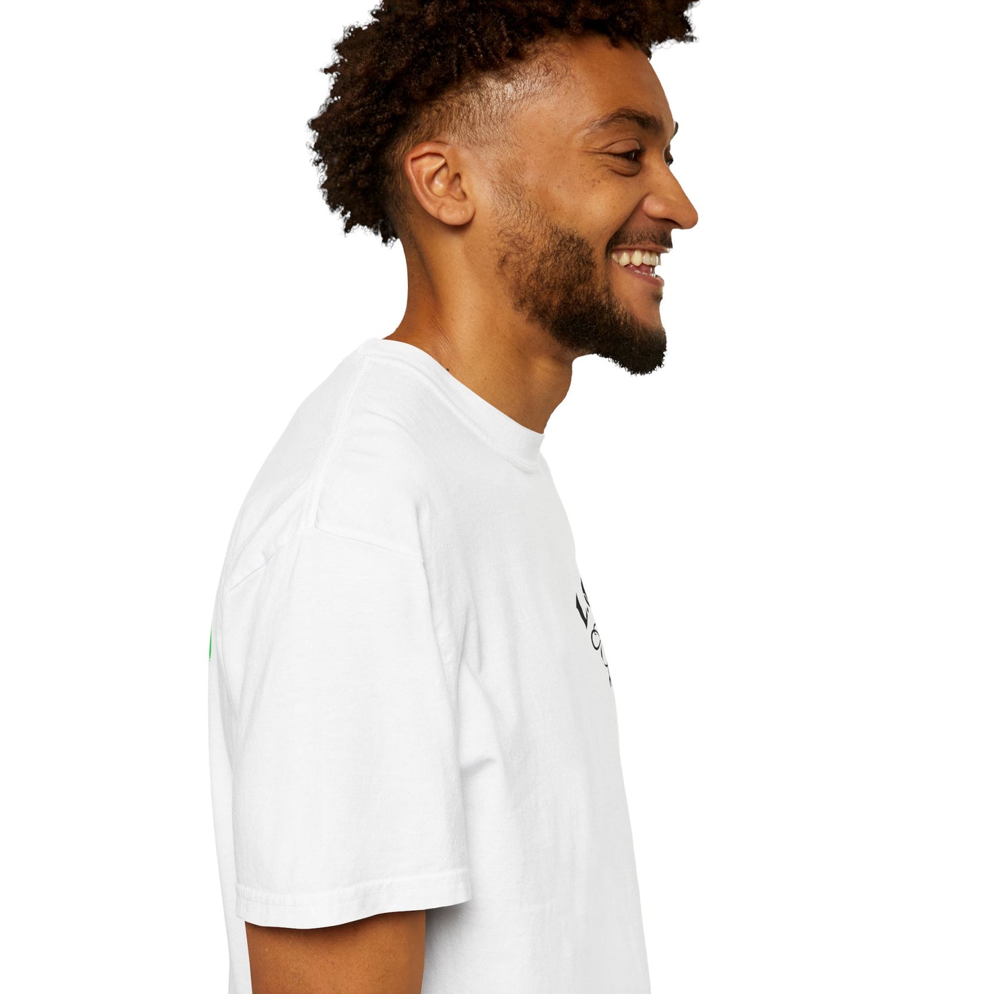 L.O.E.F Foodie 4Life Vegan Unisex Tee Shirt (Machalite Green)