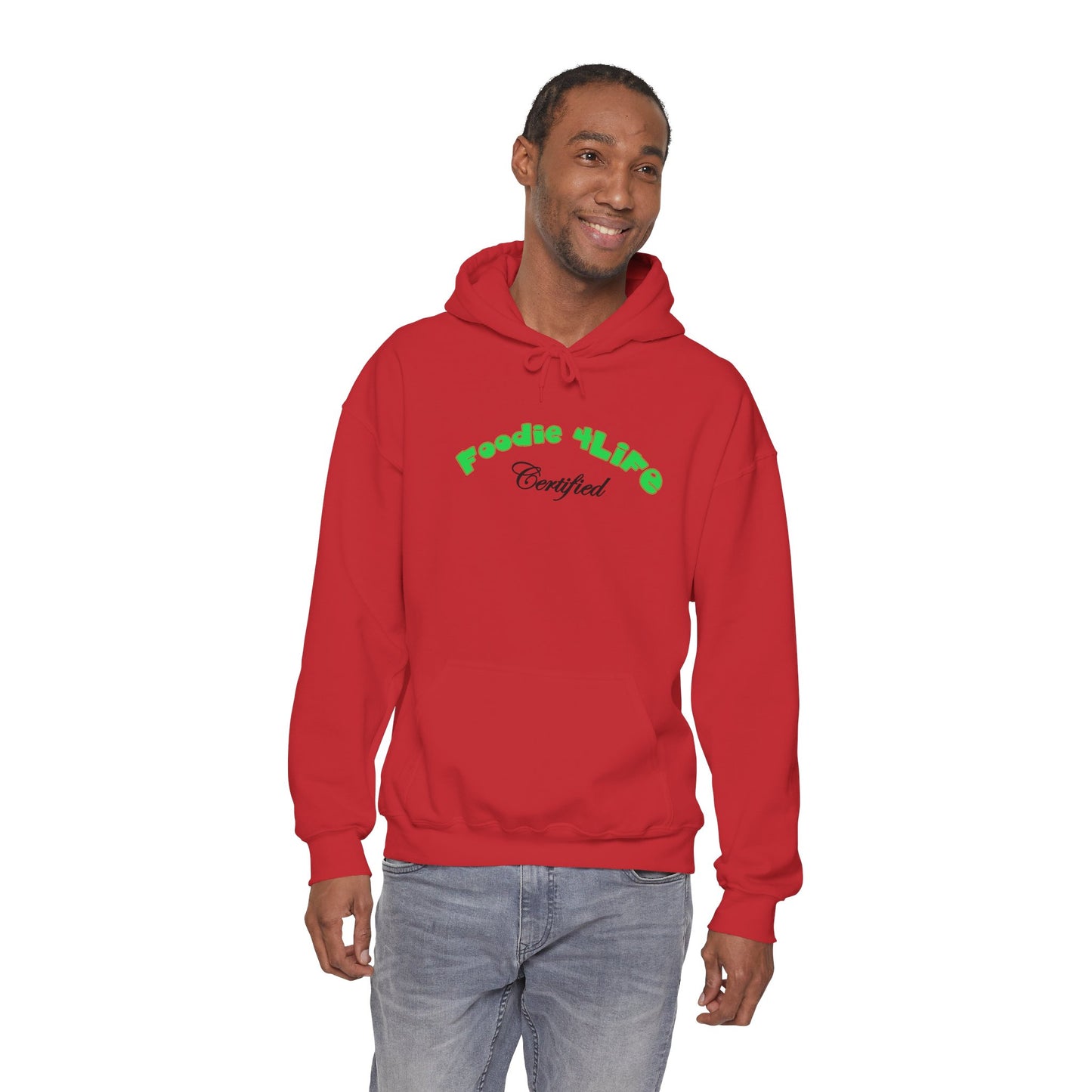 L.O.E.F Foodie 4Life Certified Hoodie (Neon Green)