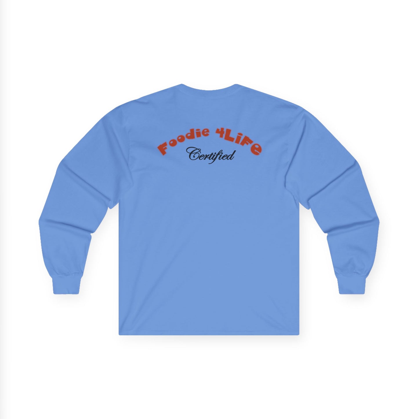 L.O.E.F Foodie 4Life Certified Long Sleeve Tee (Rust)