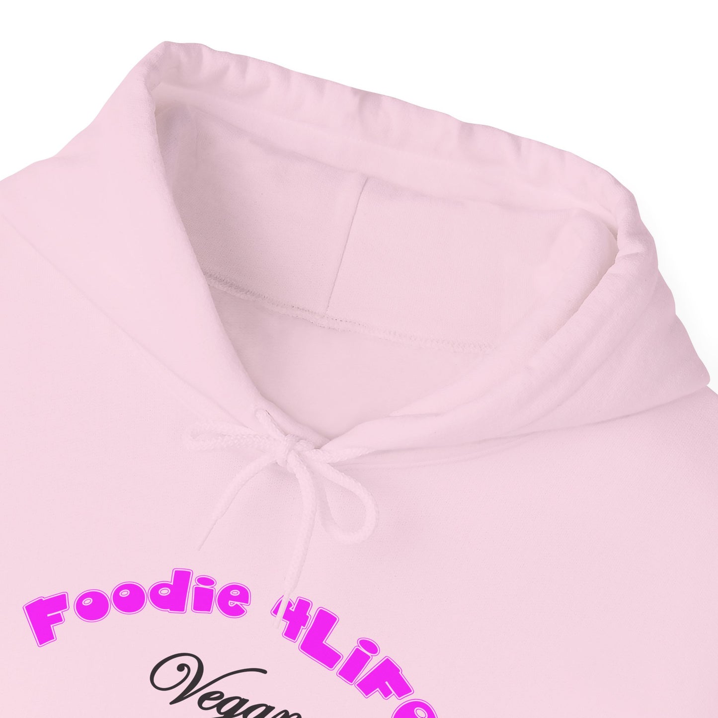 L.O.E.F Foodie 4Life Vegan Hoodie (Fuchsia)