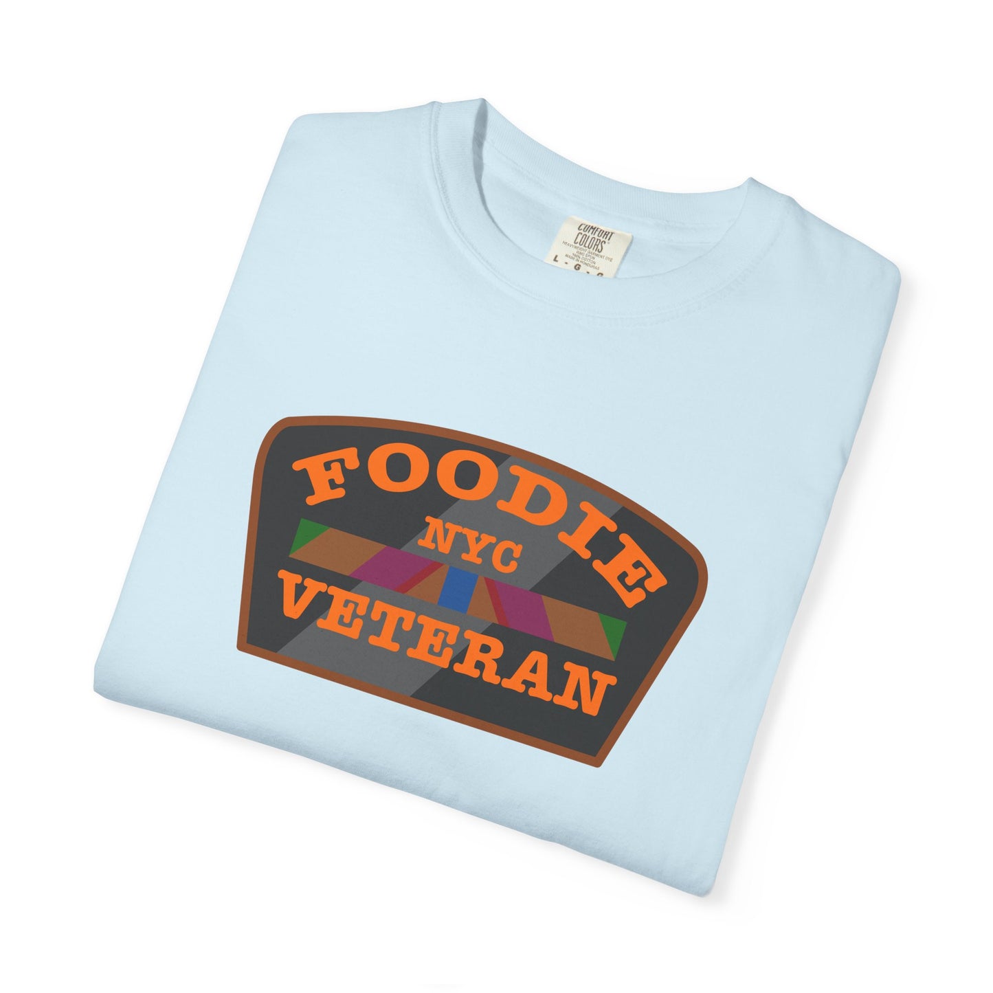 L.O.E.F Foodie Veteran NYC Unisex Tee Shirt (Orange)