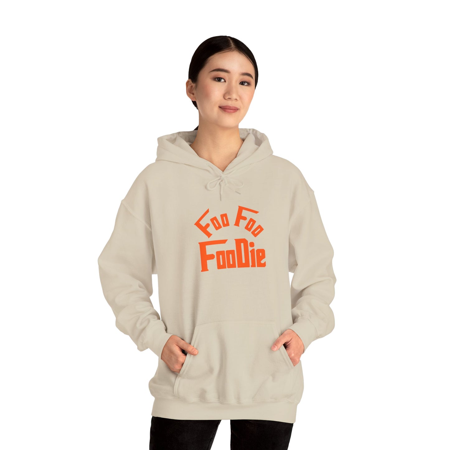 L.O.E.F Unisex Hooded Sweatshirt (Neon Orange)