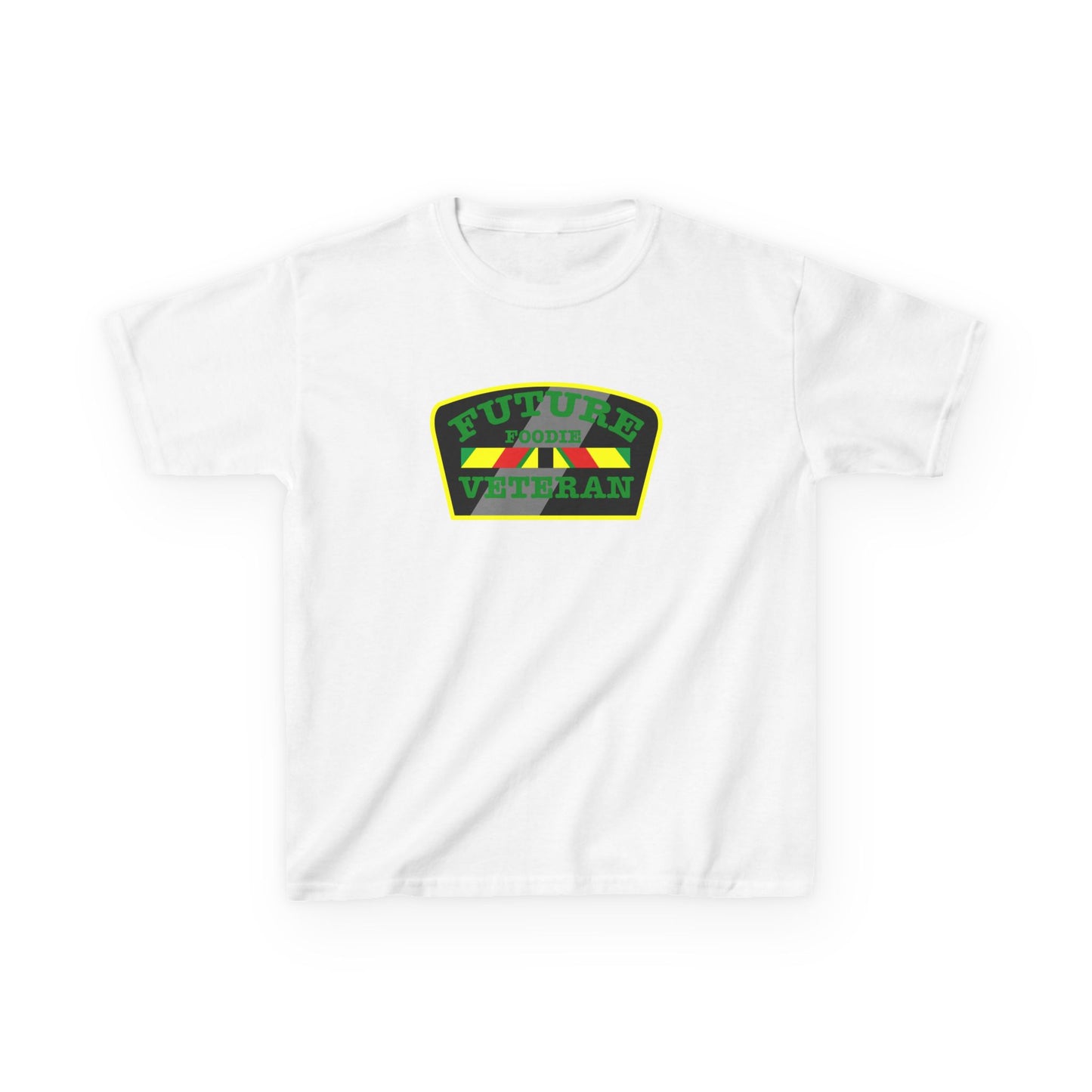 L.O.E.F Future Foodie Veteran Kids Tee Shirt (Green)