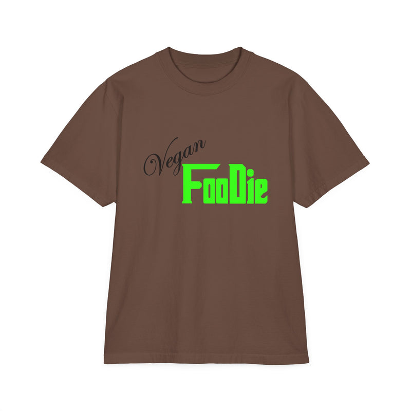L.O.E.F Unisex Vegan Foodie Tee Shirt (Neon Green)
