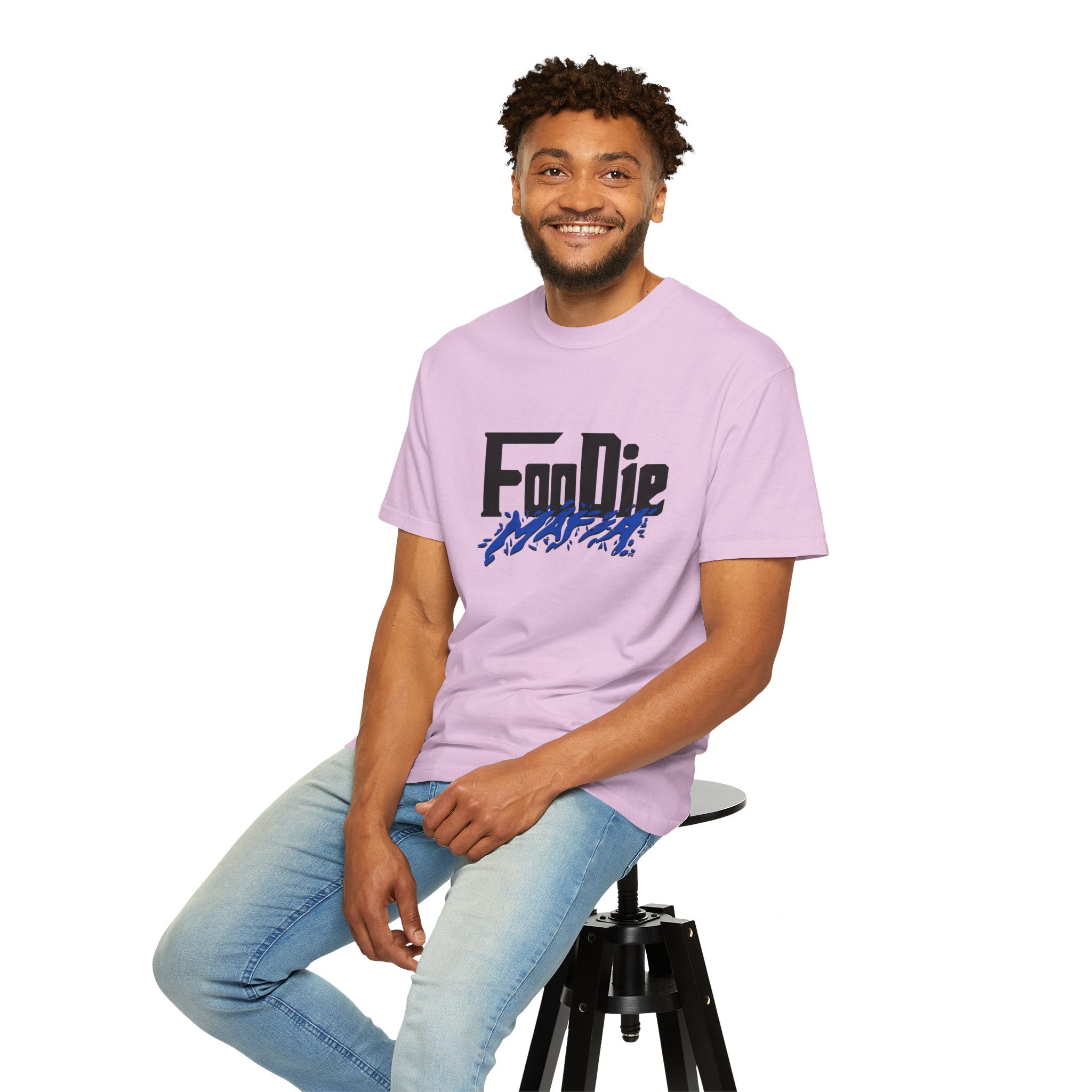 L.O.E.F Foodie Mafia Tee Shirt (Cobalt Blue)