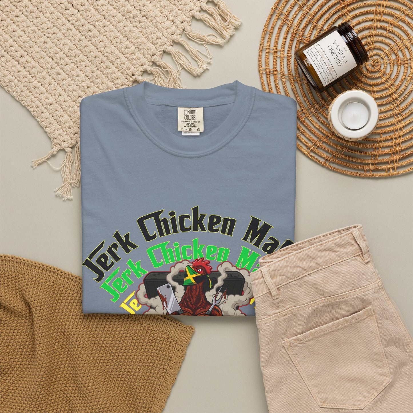 L.O.E.F Jerk Chicken Mafia Unisex Tee Shirt