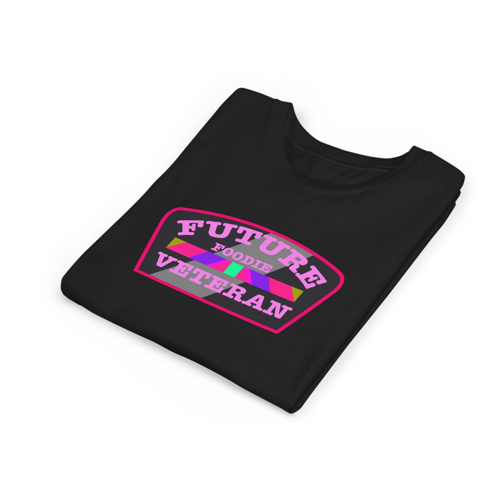 L.O.E.F Future Foodie Veteran Kids Tee Shirt (Pink)