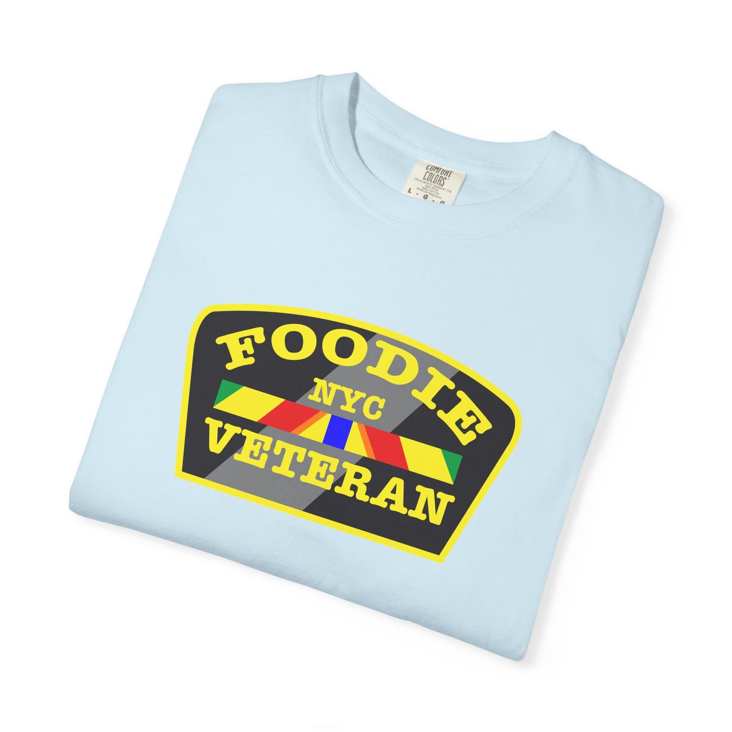 L.O.E.F Foodie Veteran NYC Unisex Tee Shirt (Yellow)