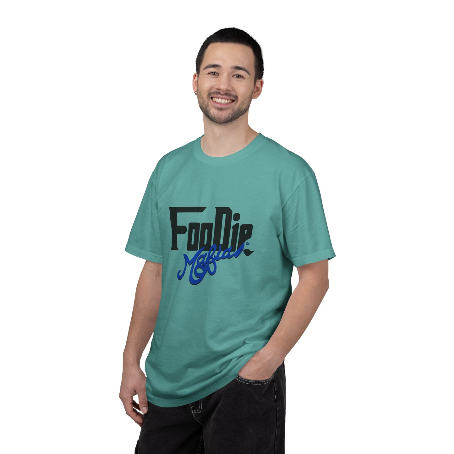 L.O.E.F Foodie Mafia Unisex Tee shirt (Cobalt Blue)