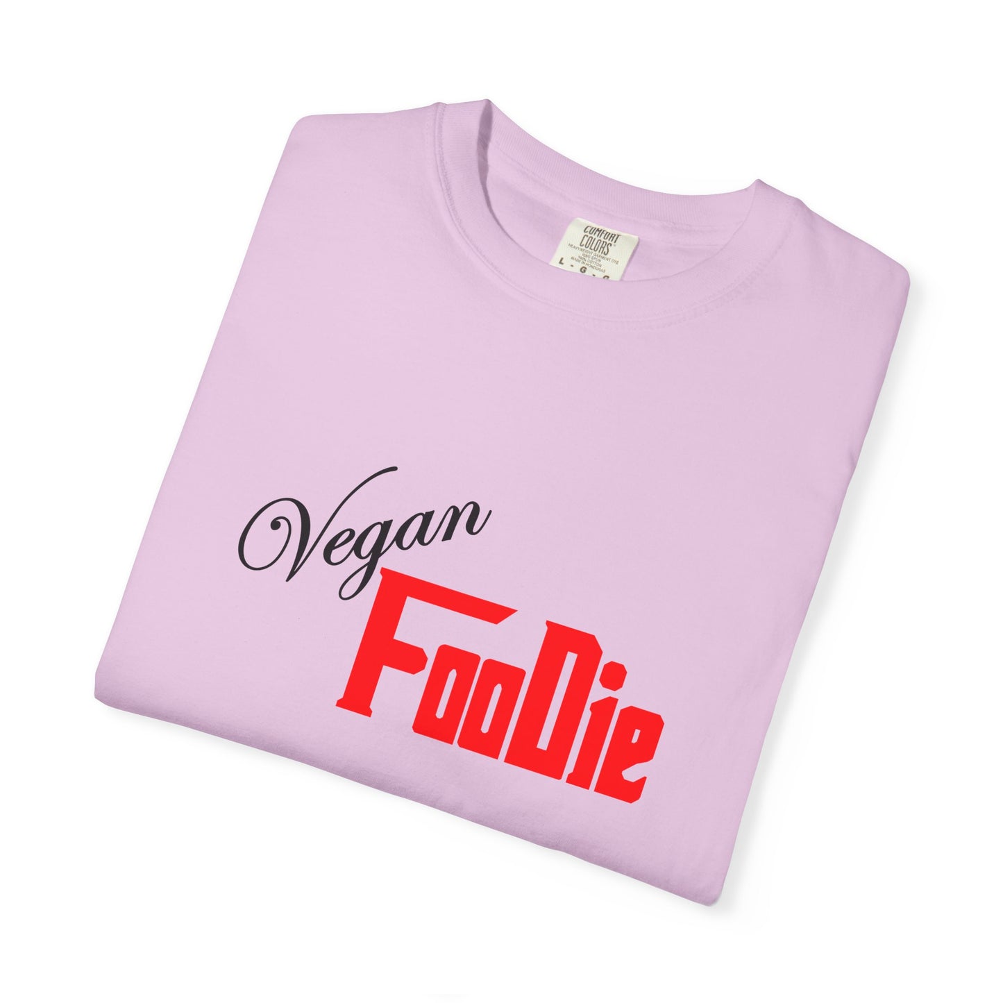 L.O.E.F Unisex Vegan Foodie Tee Shirt (Fiery Red)