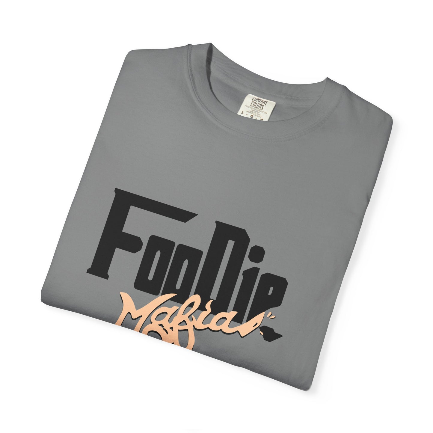 L.O.E.F Foodie Mafia Unisex Tee Shirt (Soft Yellow)