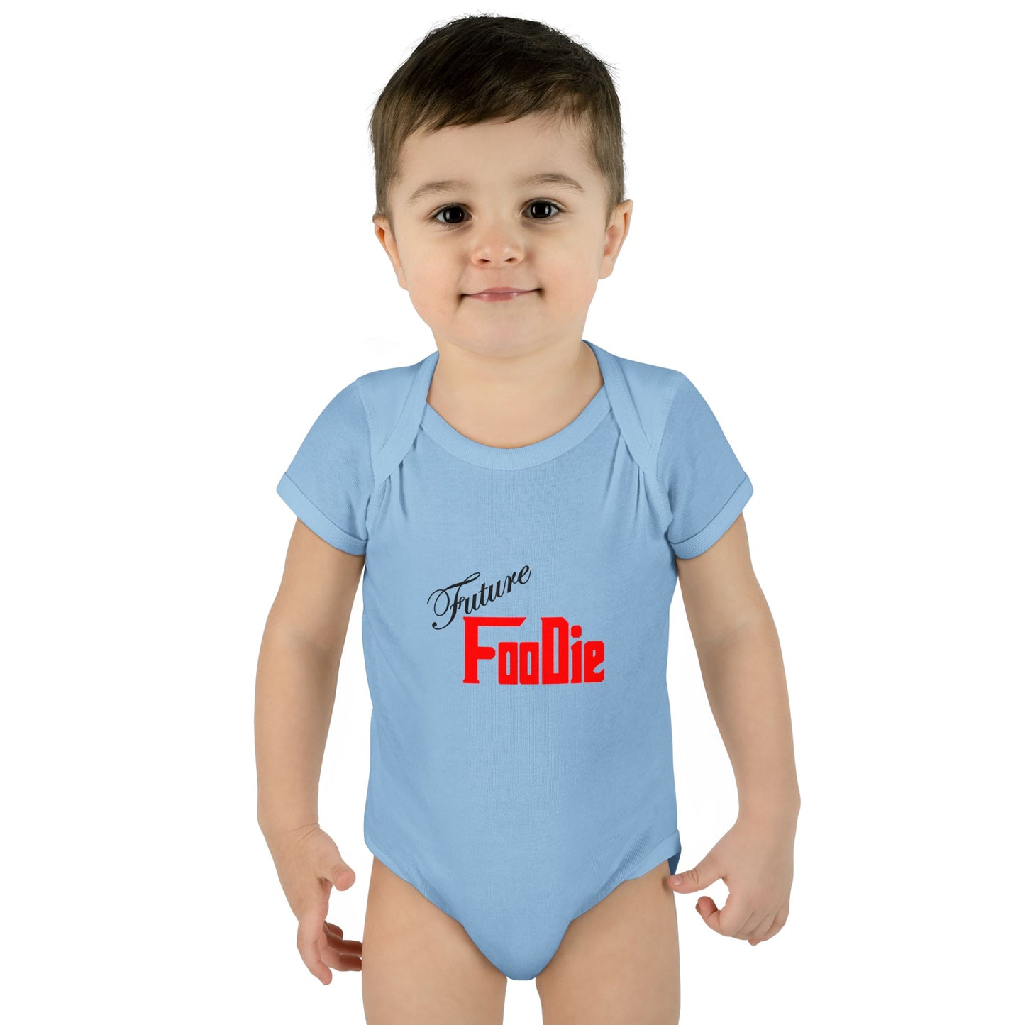 L.O.E.F Future Foodie Toddler Bodysuit (Fiery Red)