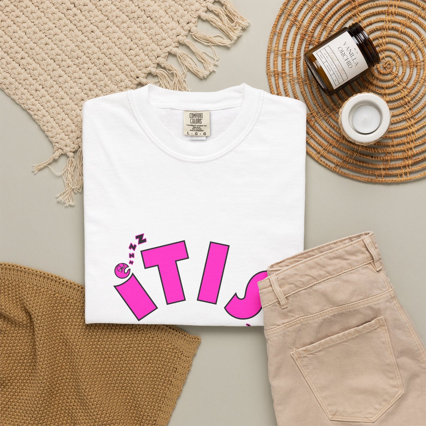 L.O.E.F ITIS Unisex Tee shirt (Pink)