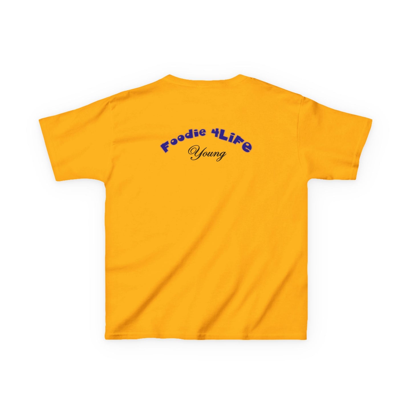 L.O.E.F Foodie 4Life Young Tee Shirt  (Dark Blue)