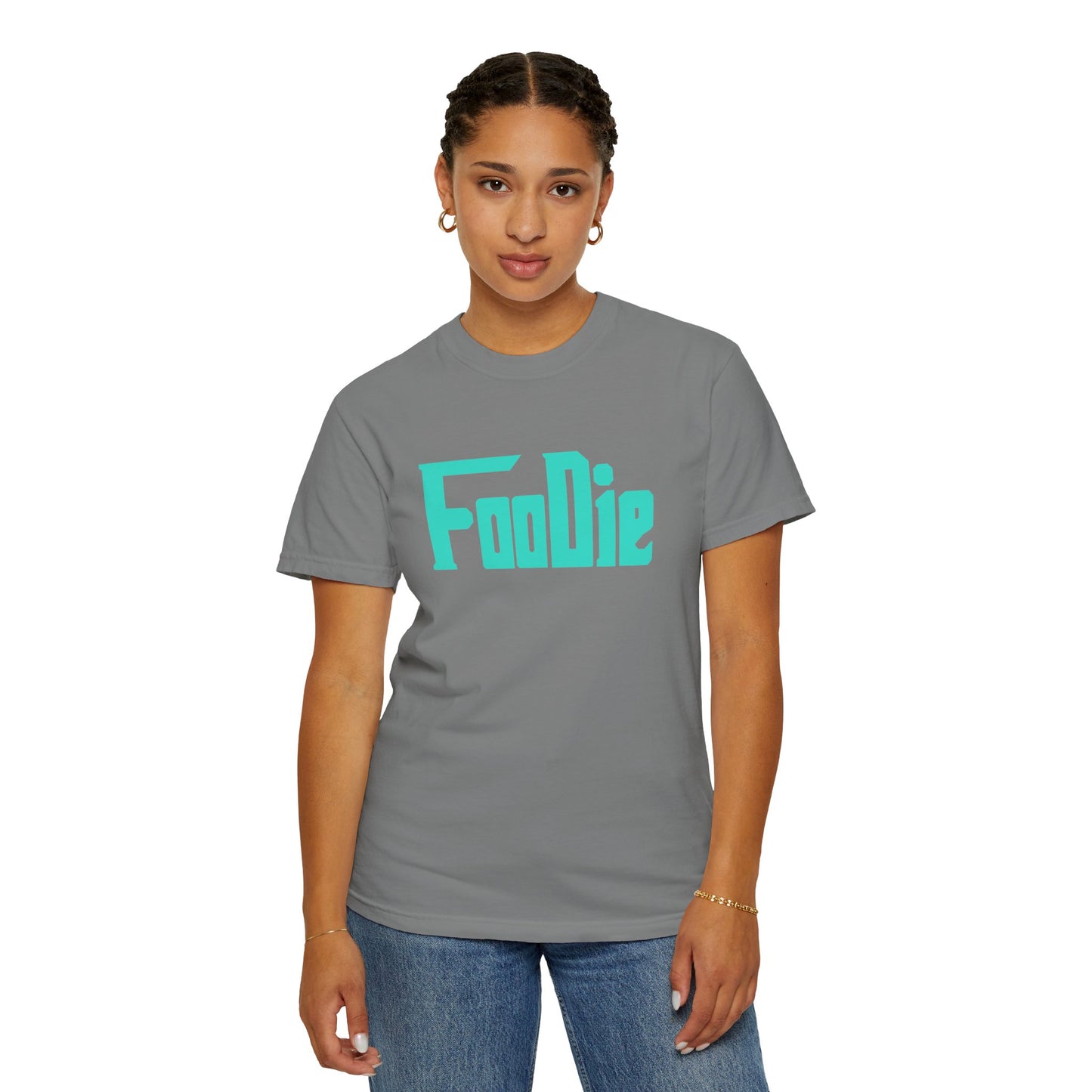 L.O.E.F Foodie Unisex Tee Shirt (Turquoise)