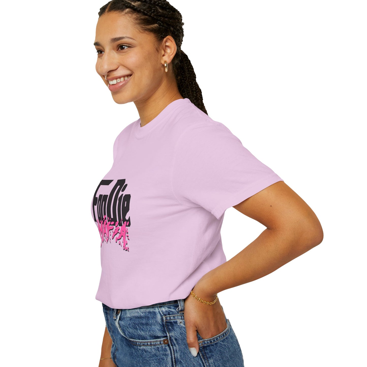 L.O.E.F Foodie Mafia Tee Shirt (Hot Pink)