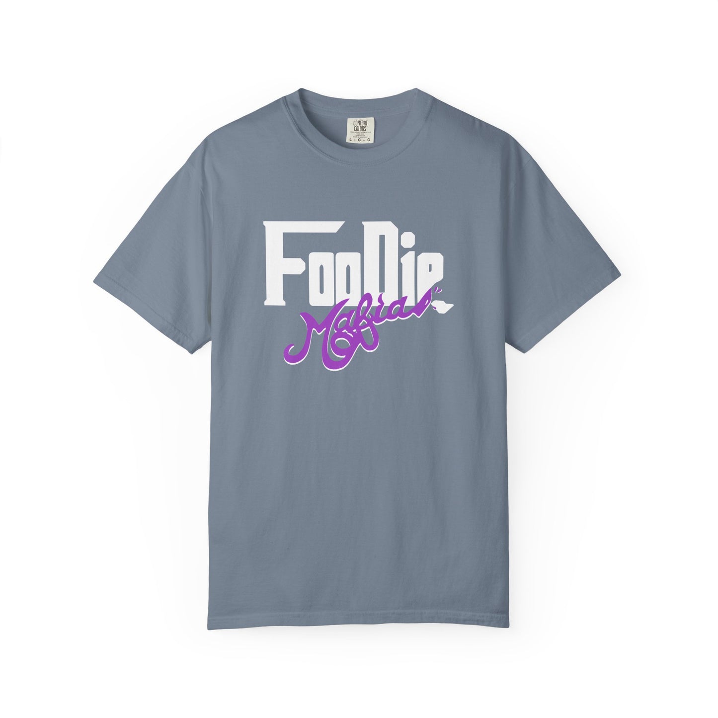 L.O.E.F Foodie Mafia Unisex Tee Shirt  (Purple)