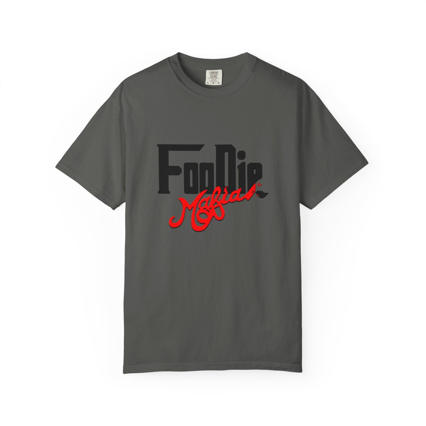 L.O.E.F Foodie Mafia Unisex Tee Shirt (Flat Red)