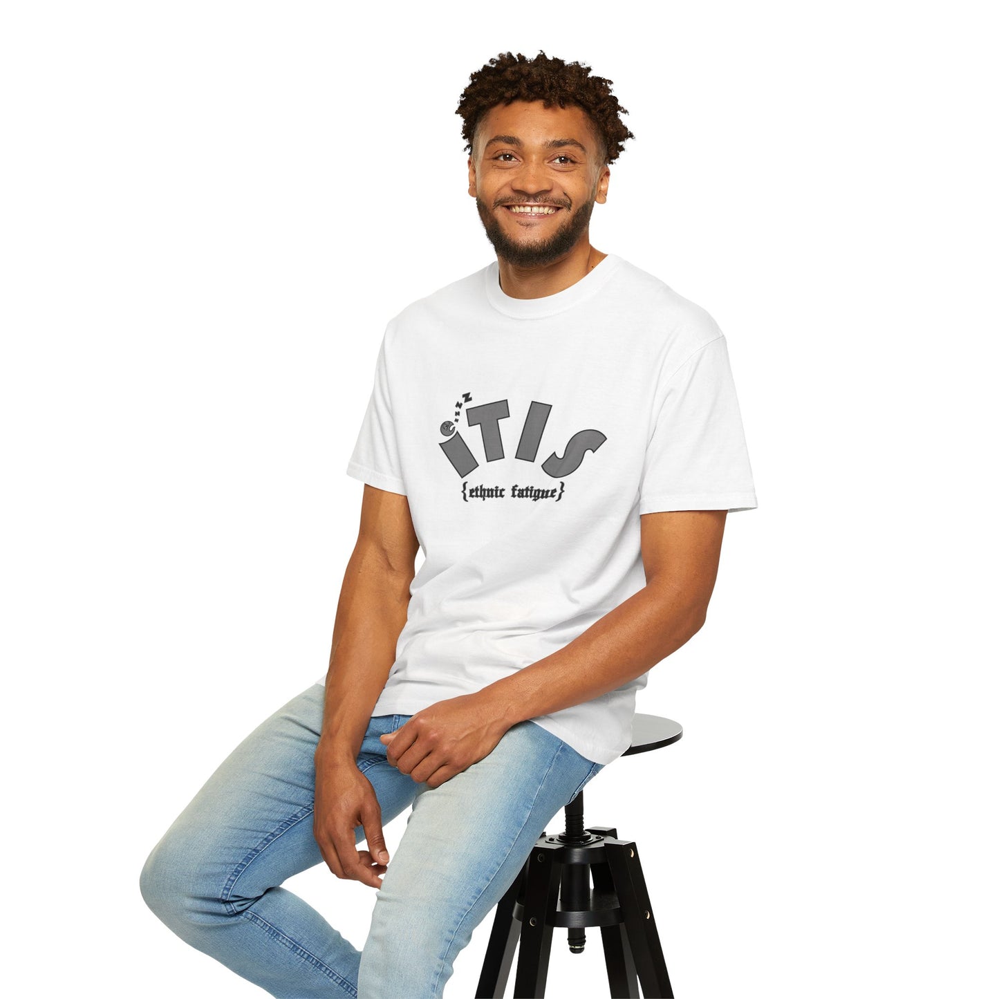 L.O.E.F ITIS Unisex Tee shirt (Gray)