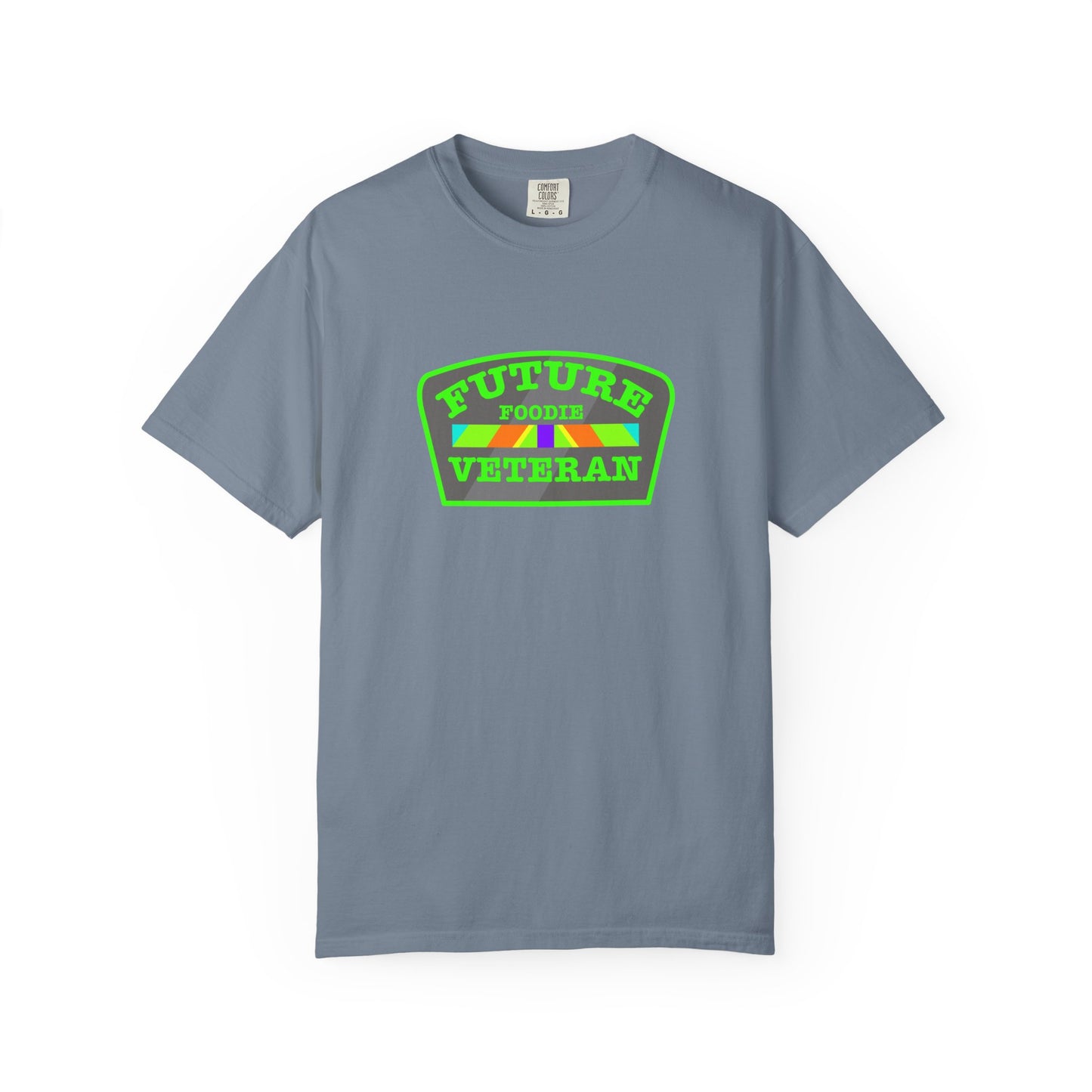 L.O.E.F Future Foodie Veteran Tee Shirt  (Neon Green)
