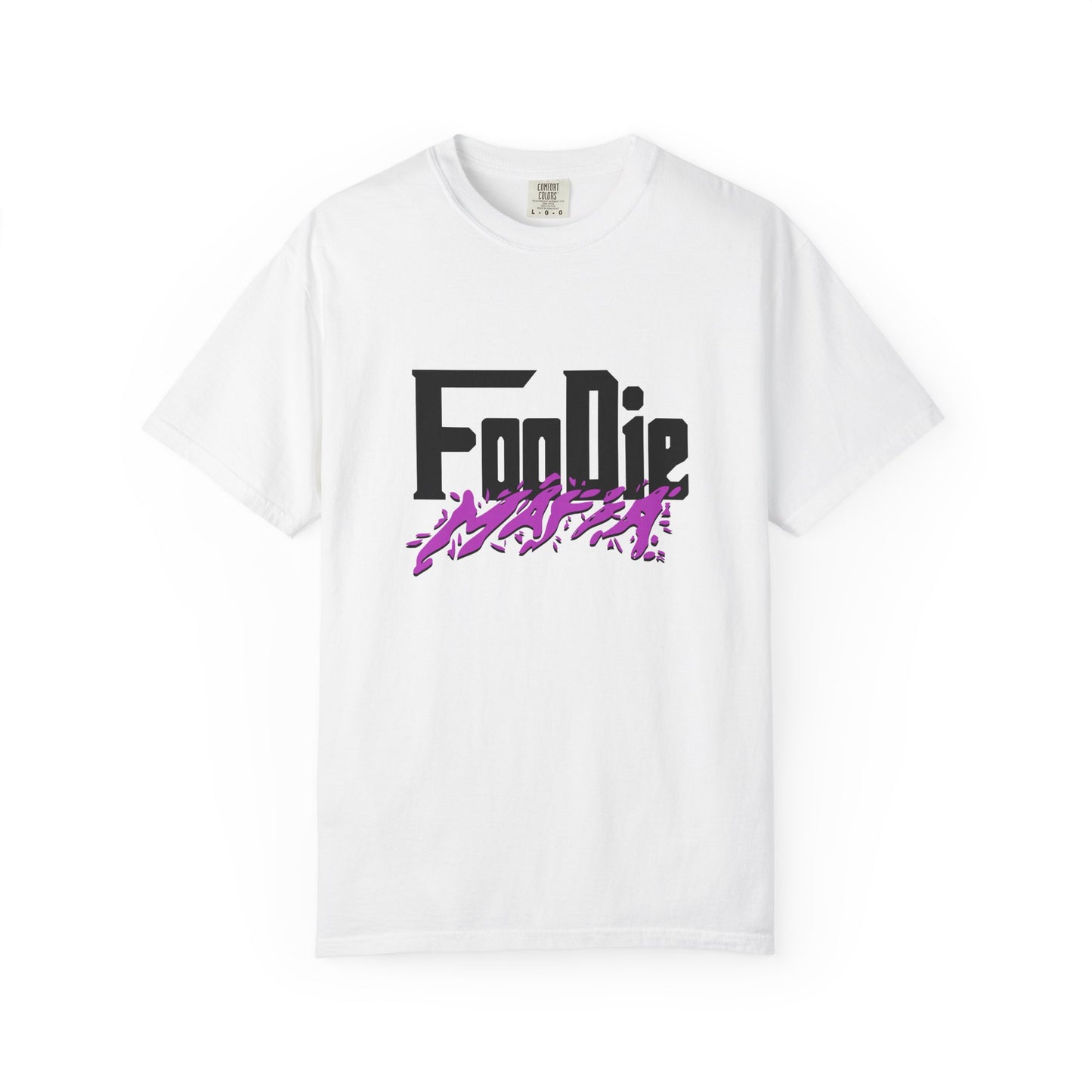 L.O.E.F Foodie Mafia Unisex Tee Shirt (Bright Purple)
