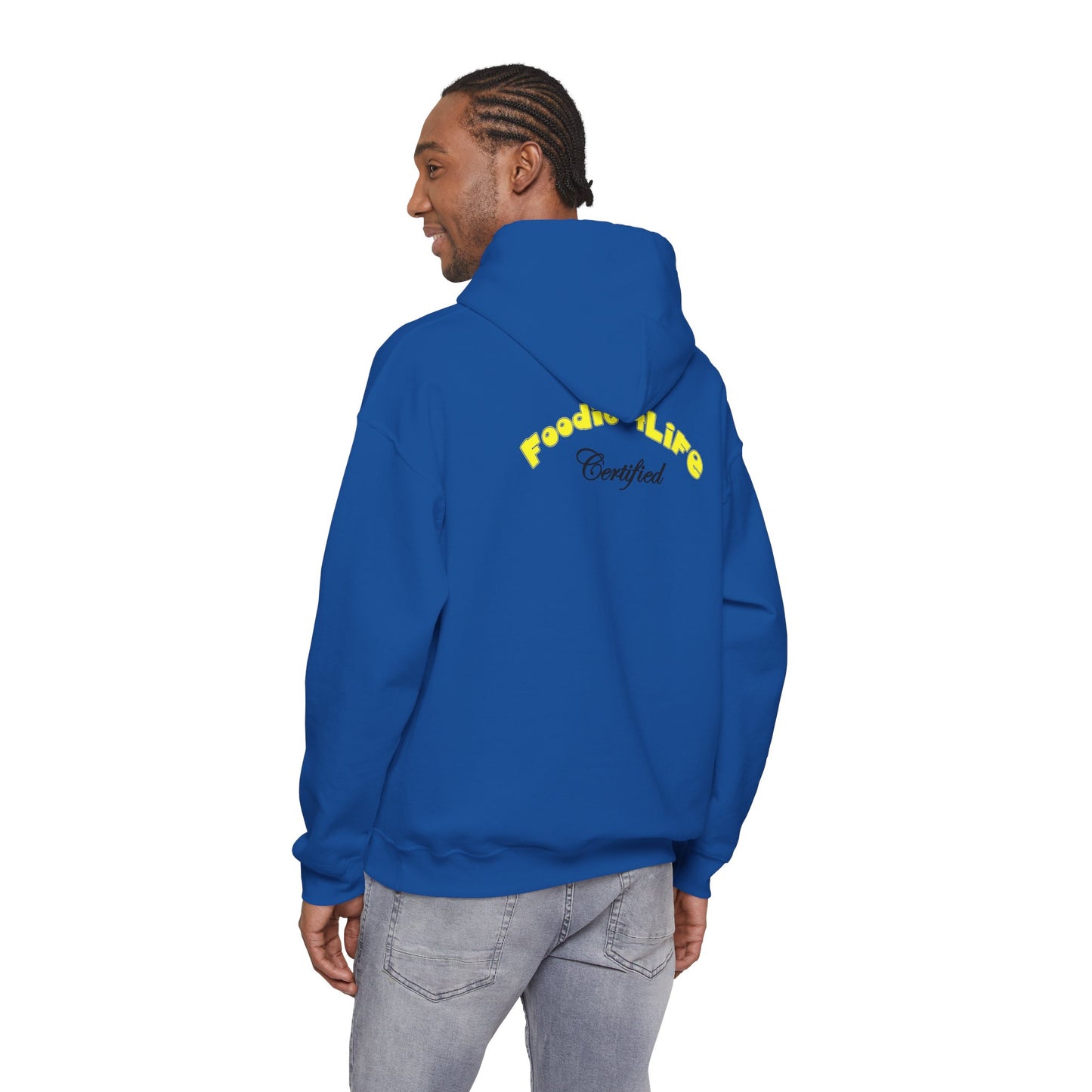 L.O.E.F Foodie 4Life Certified Hoodie (Flourescent Yellow)