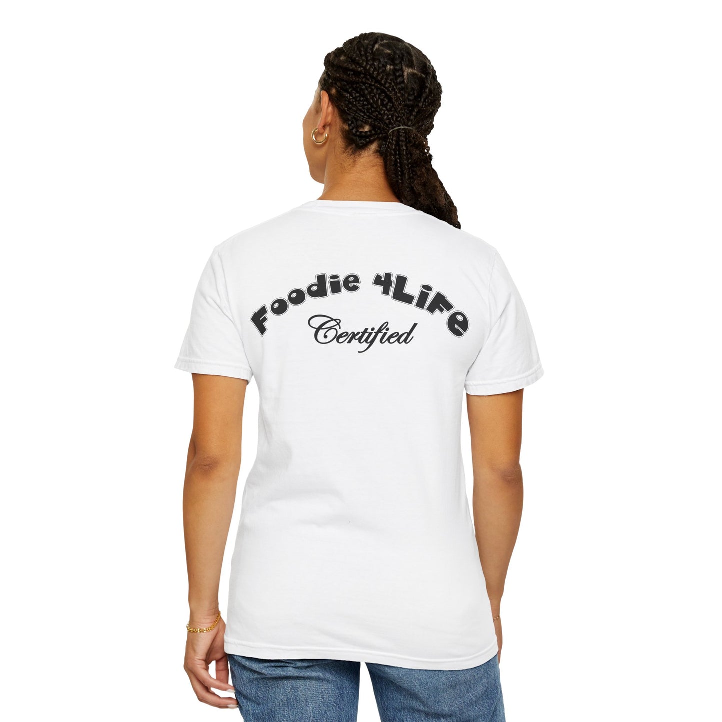 L.O.E.F Foodie 4Life Certified Unisex Tee Shirt (Black)