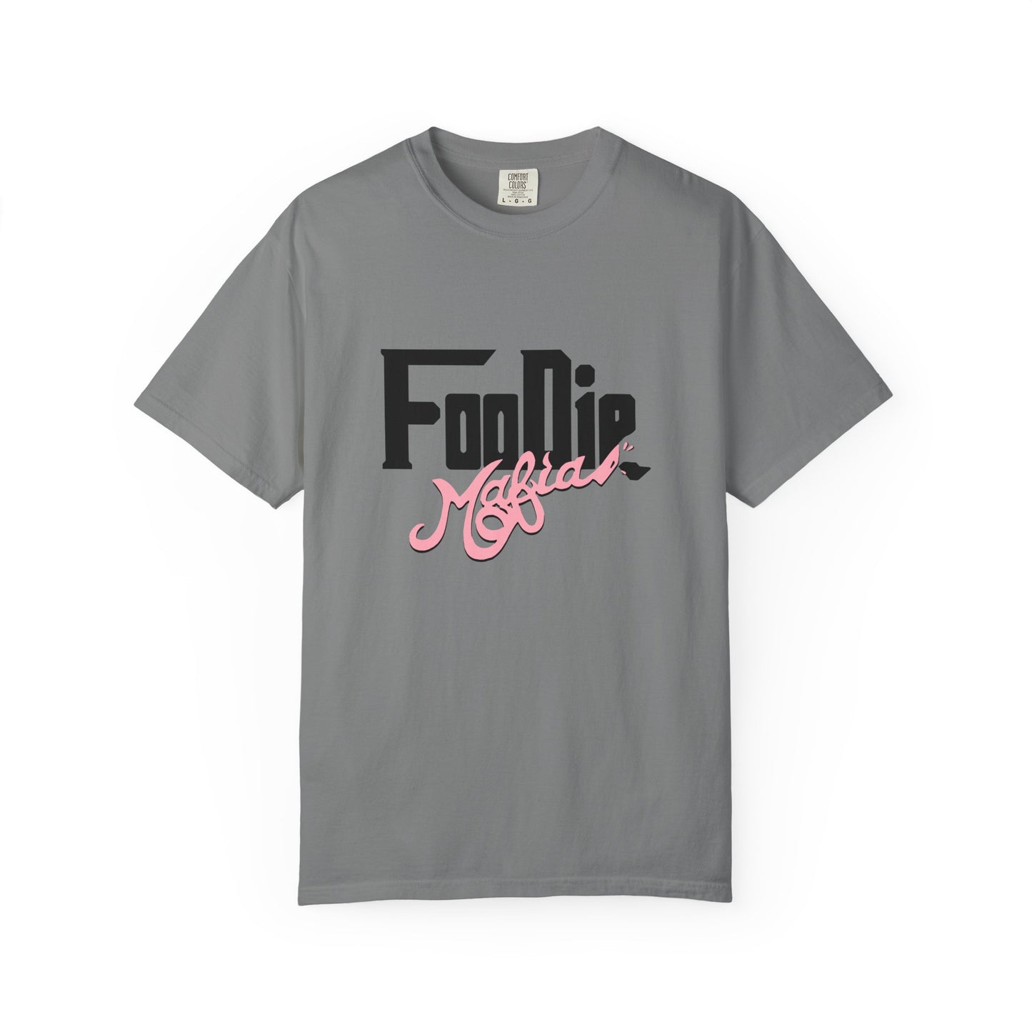 L.O.E.F Foodie Mafia Unisex Tee shirt (Soft Pink)