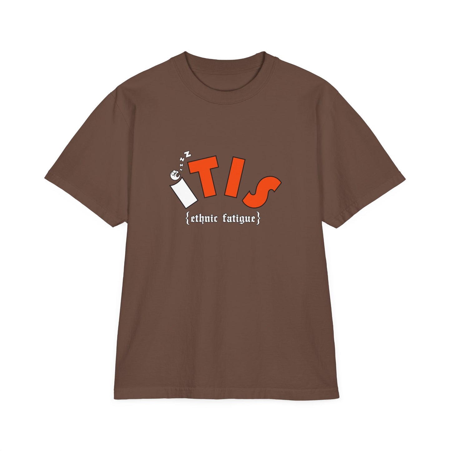 L.O.E.F ITIS Unisex Tee Shirt (White and Red)