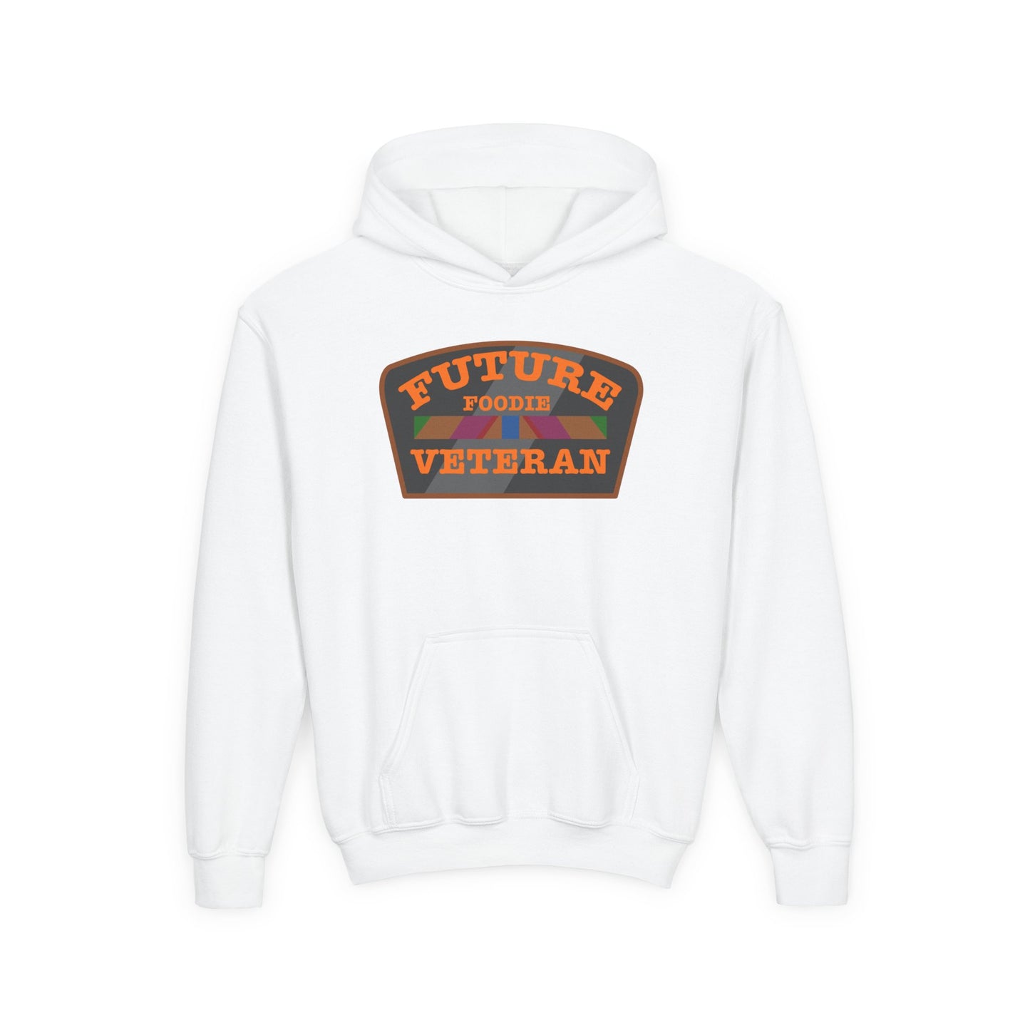 L.O.E.F Future Foodie Veteran Kids Hoodie (Orange)