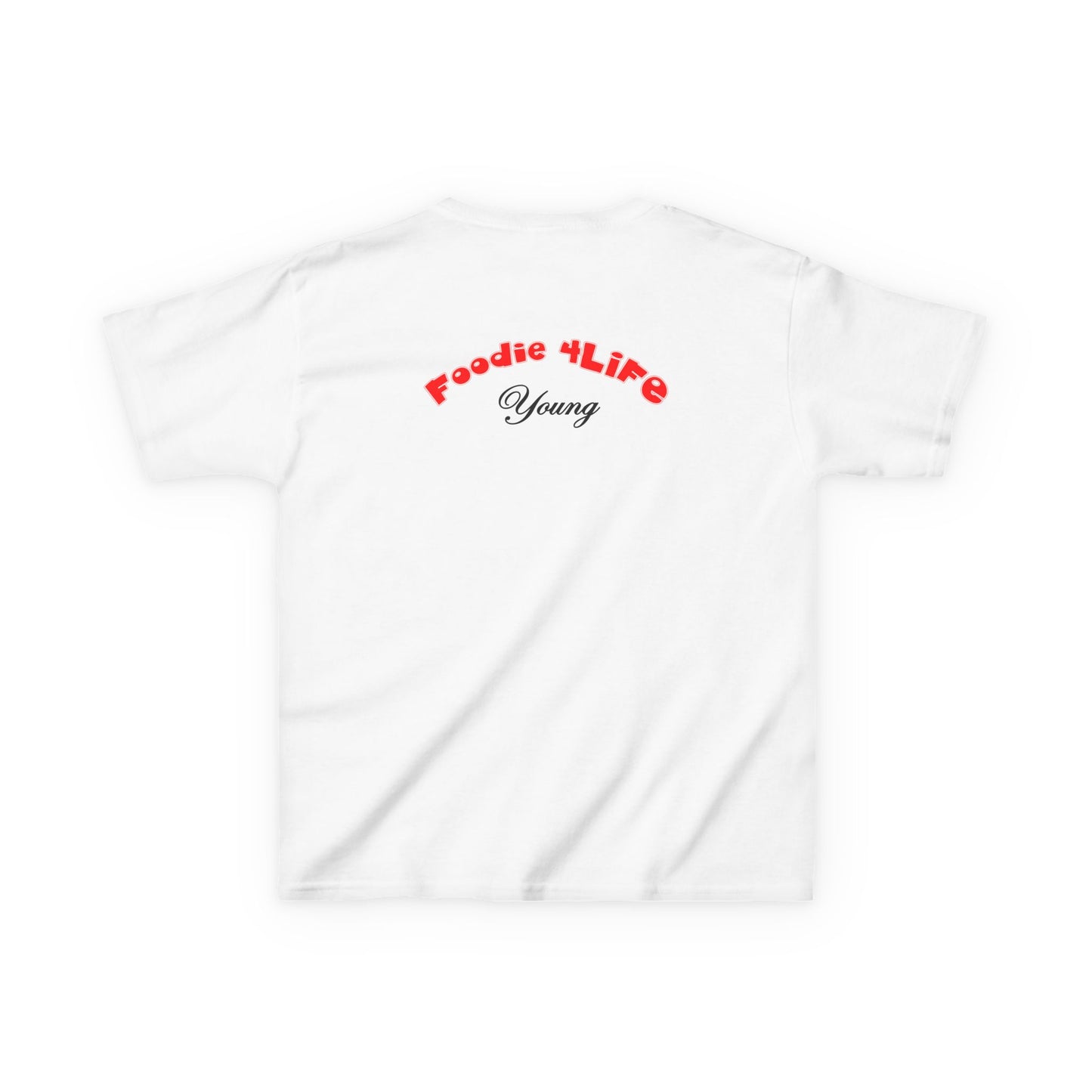 L.O.E.F Foodie 4Life Young Short Sleeve Tee (Fiery Red)