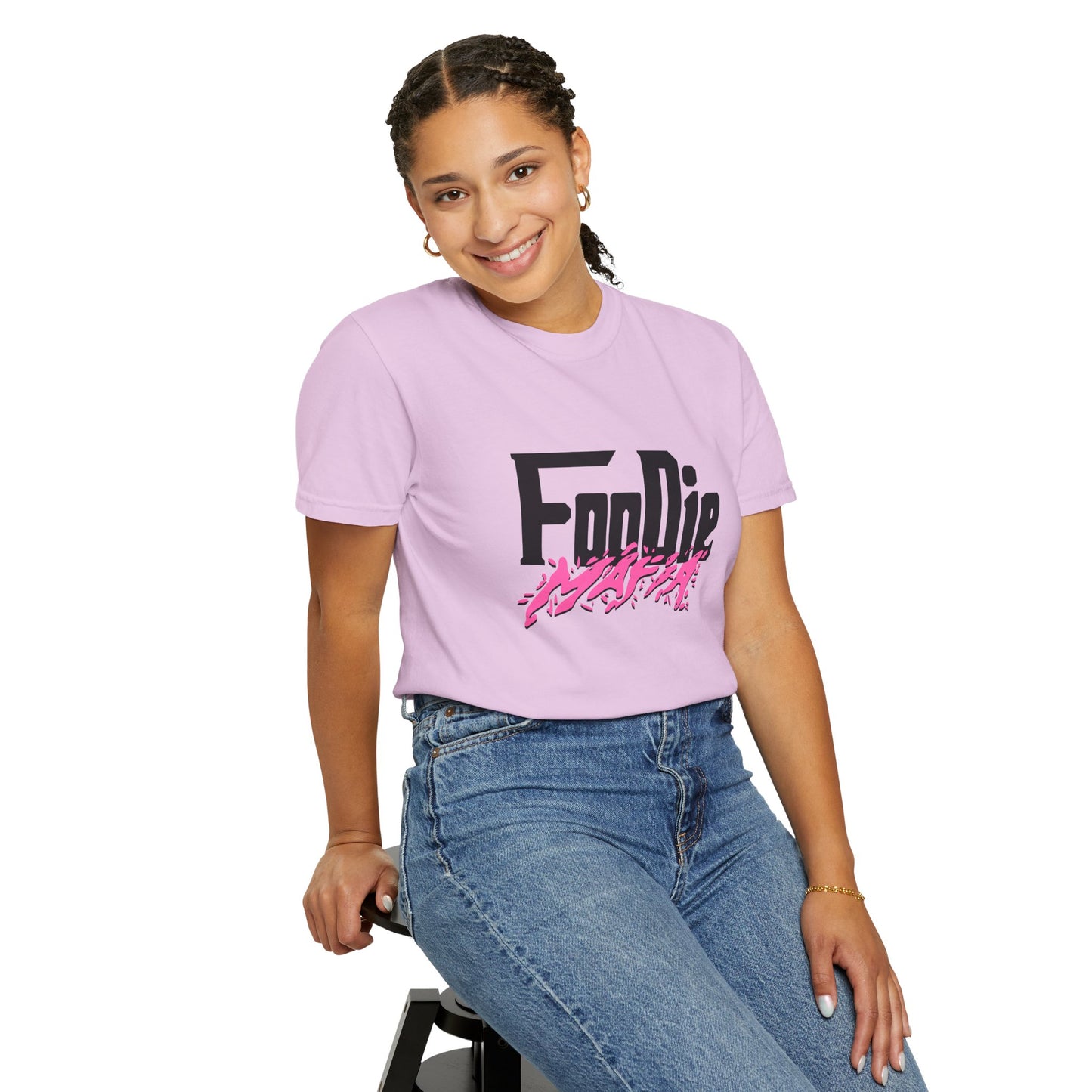 L.O.E.F Foodie Mafia Tee Shirt (Hot Pink)