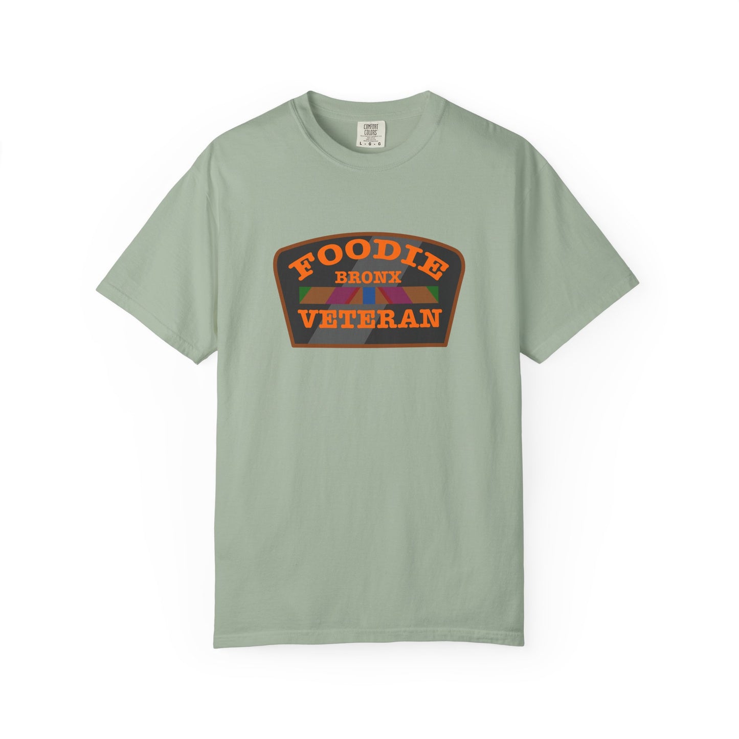 L.O.E.F Foodie Veteran Bronx Unisex Tee Shirt (Orange)
