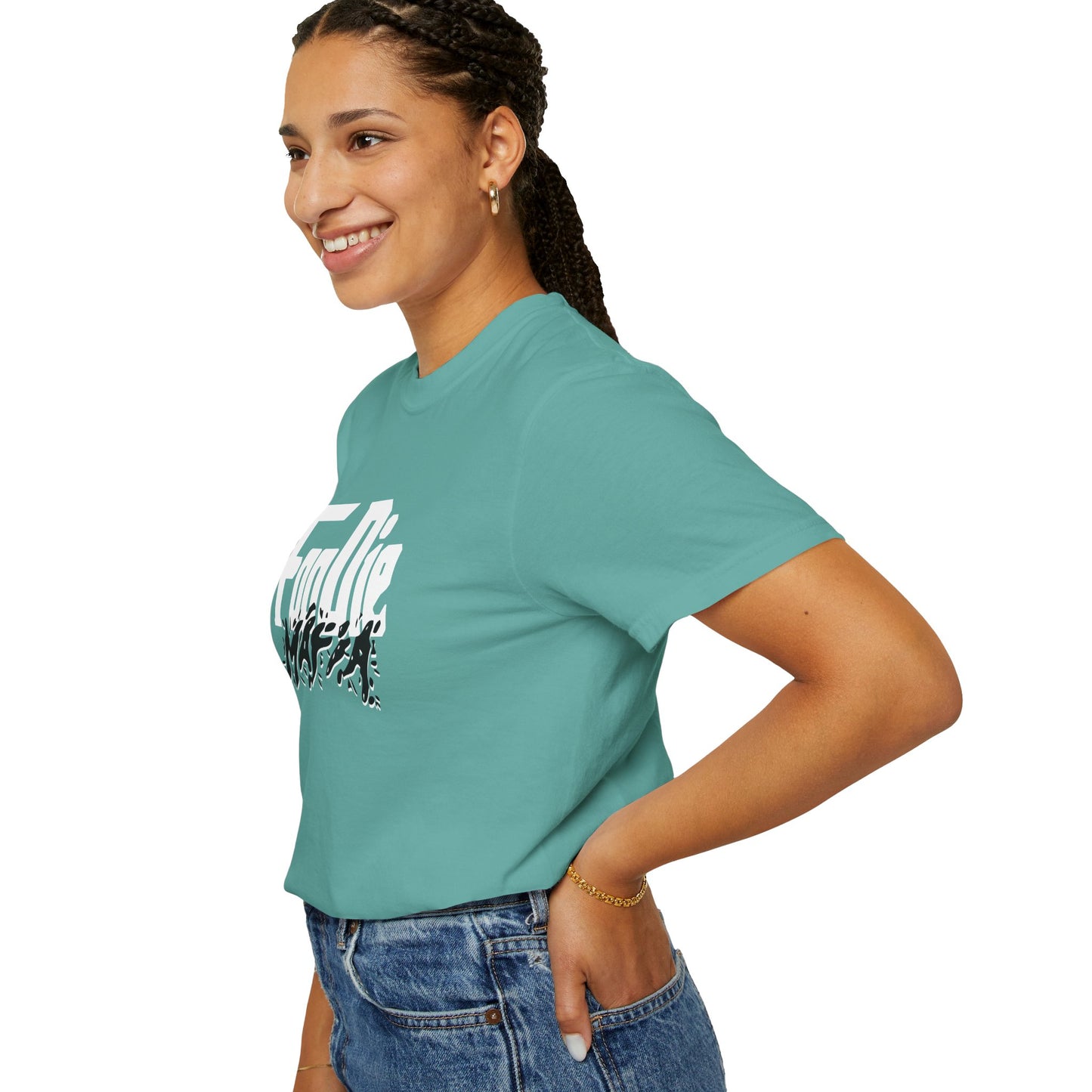 L.O.E.F Foodie Mafia Unisex Tee Shirt  (Black)