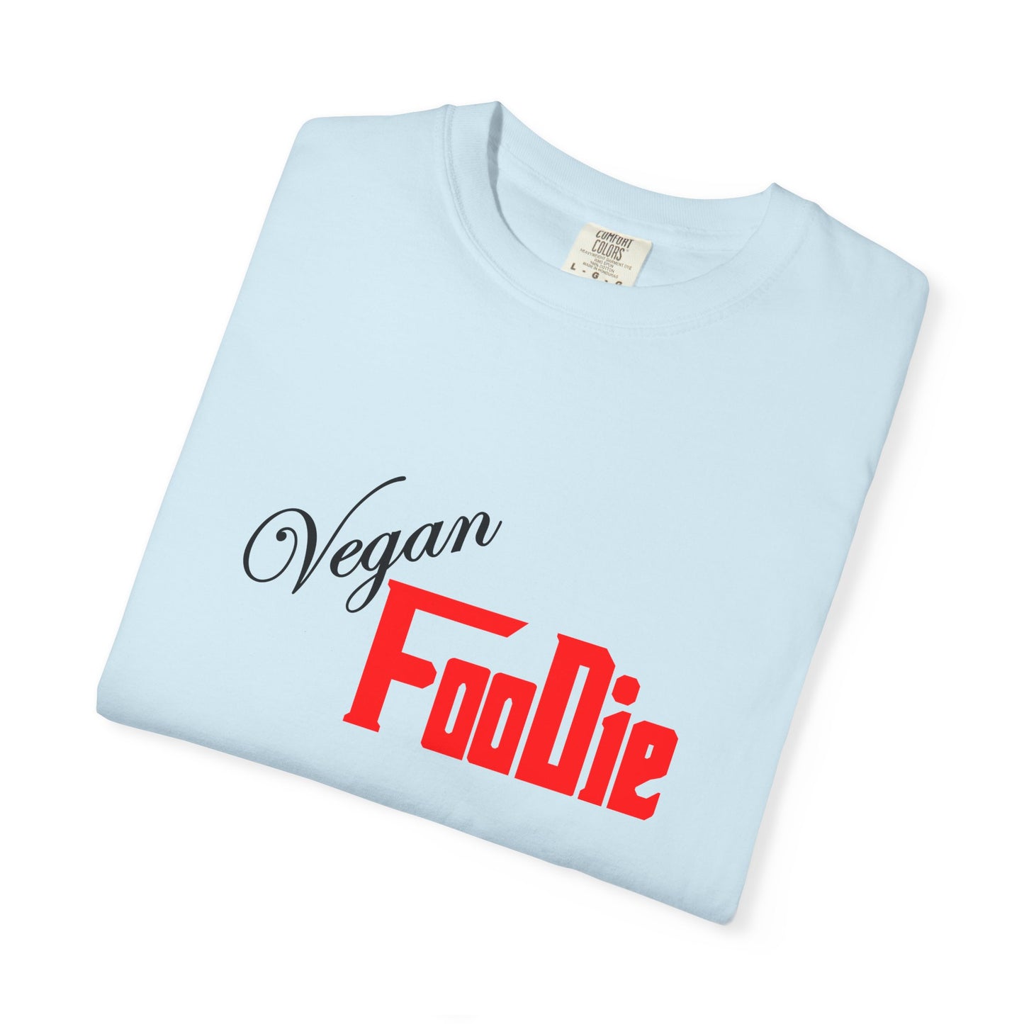 L.O.E.F Unisex Vegan Foodie Tee Shirt (Fiery Red)