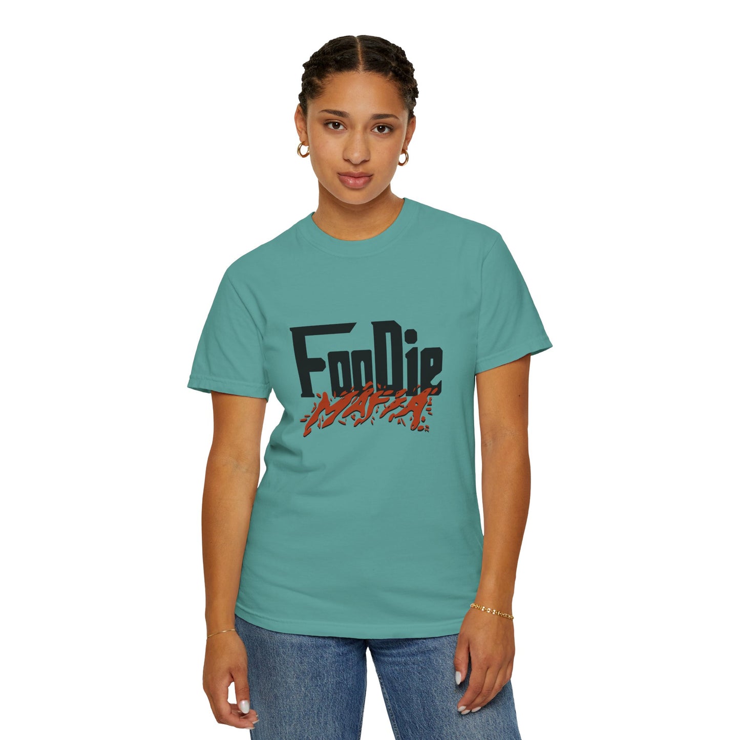 L.O.E.F Foodie Mafia Tee Shirt (Rust)