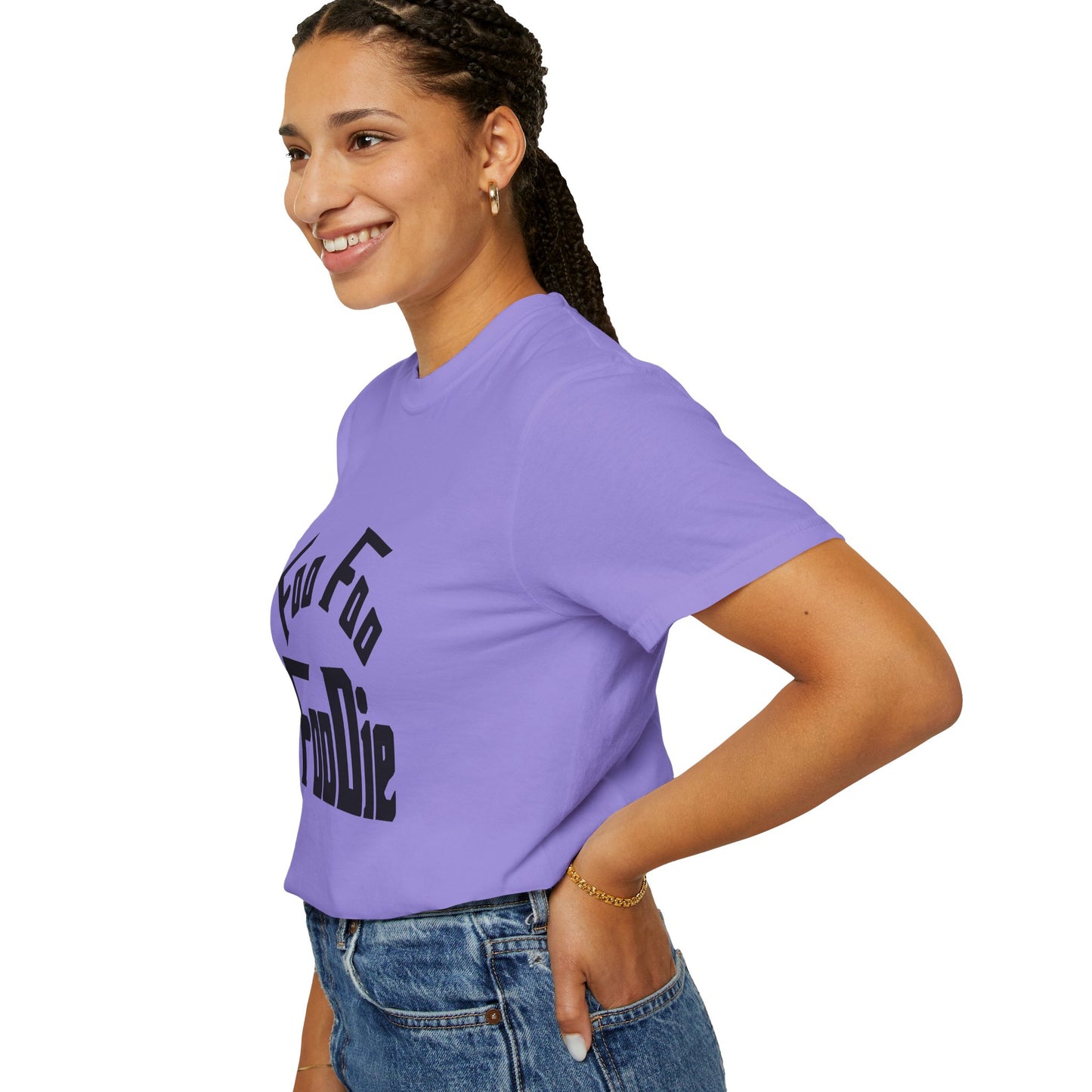 L.O.E.F FOO FOO FOODIE Unisex Tee shirt(Black)