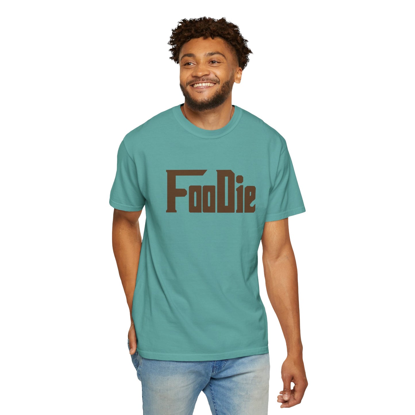 L.O.E.F Foodie Unisex Tee Shirt (Dark Brown)