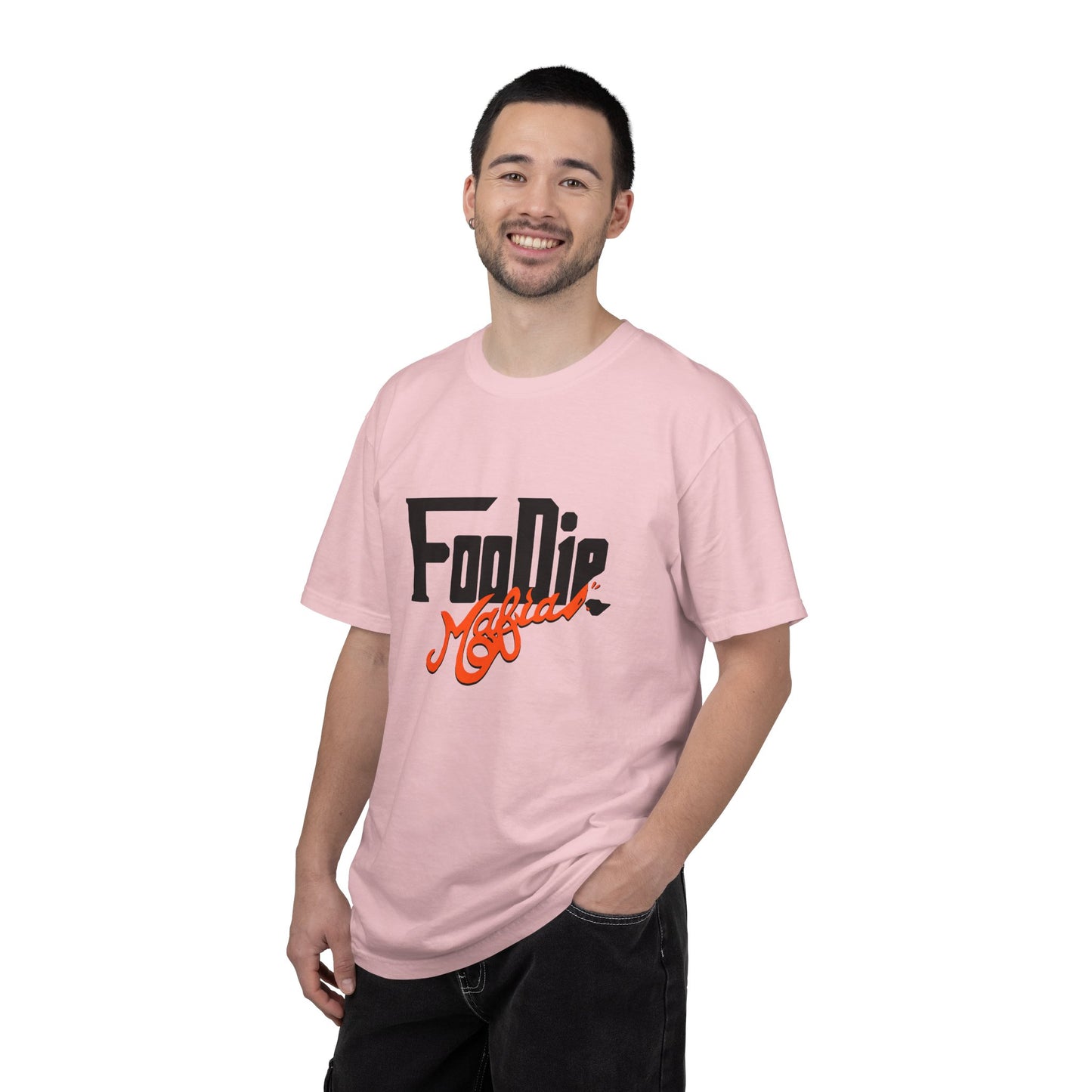 L.O.E.F Foodie Mafia Unisex Tee Shirt (Flat Red)