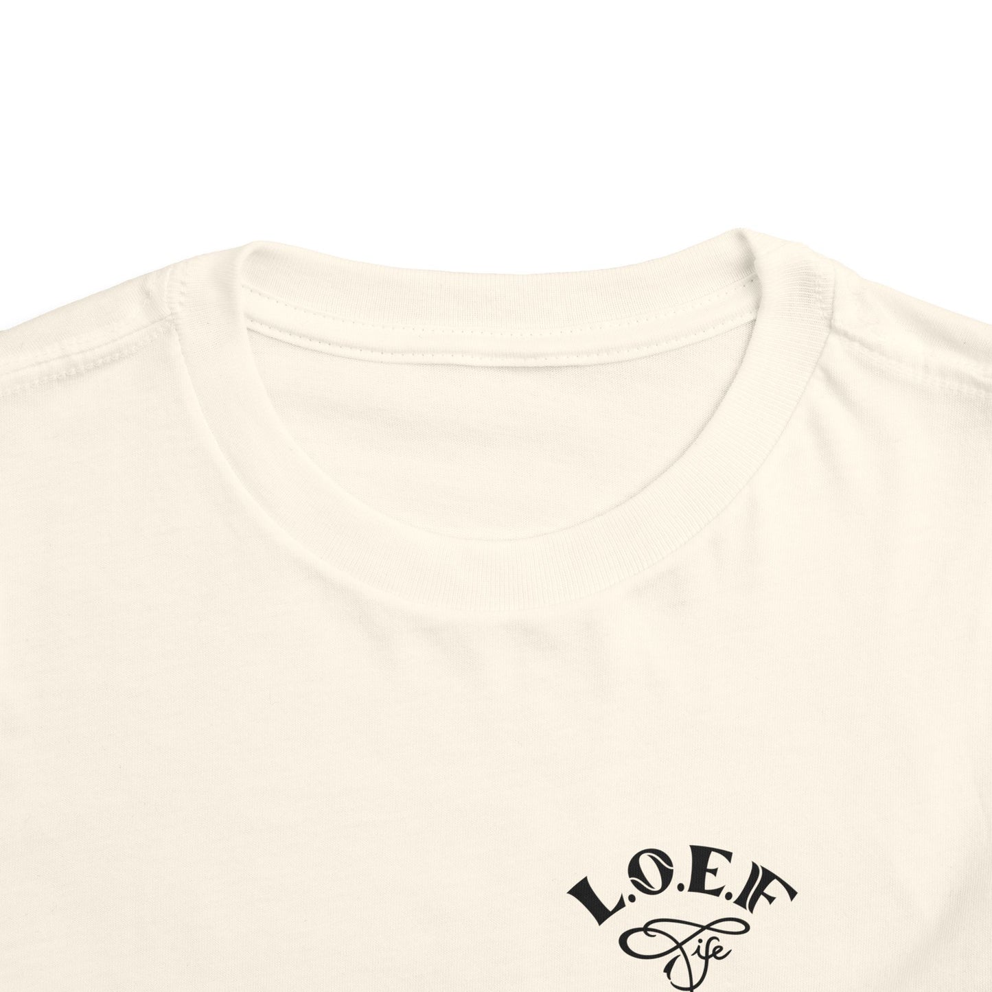 L.O.E.F Foodie 4Life Baby Short Sleeve Tee Shirt (Dark Blue)