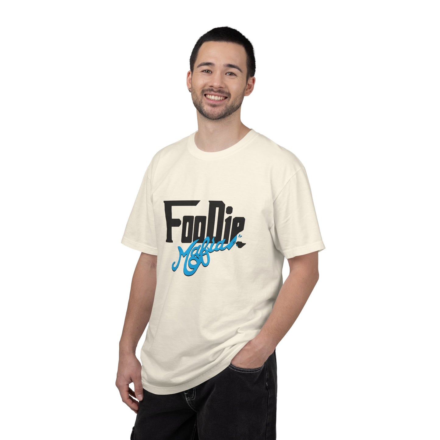 L.O.E.F Foodie Mafia Unisex Tee shirt (Sky Blue)