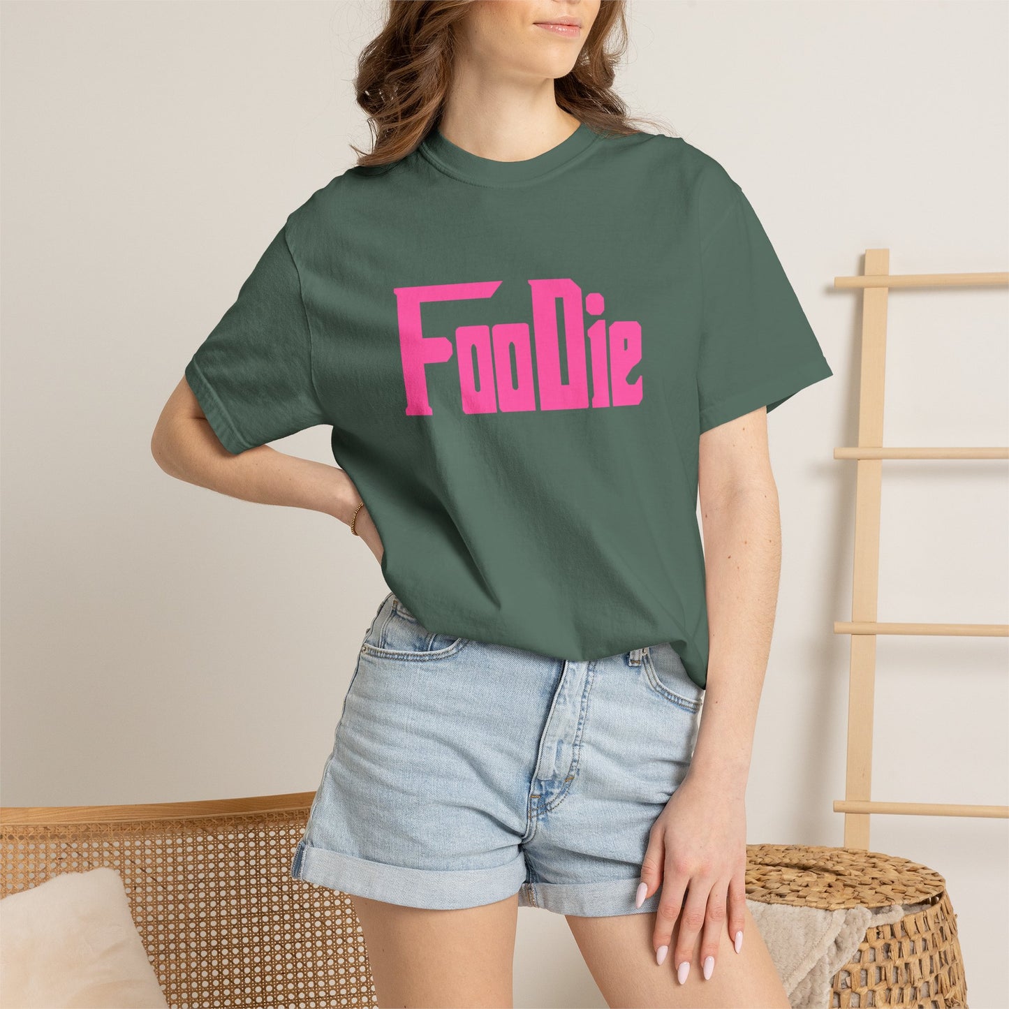 L.O.E.F Foodie Unisex Tee Shirt (Pink)