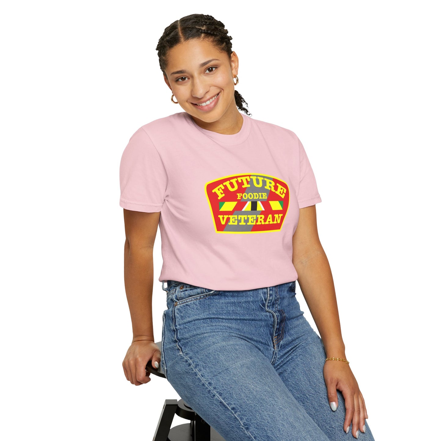L.O.E.F Future Foodie Veteran Unisex Tee Shirt (Yellow)
