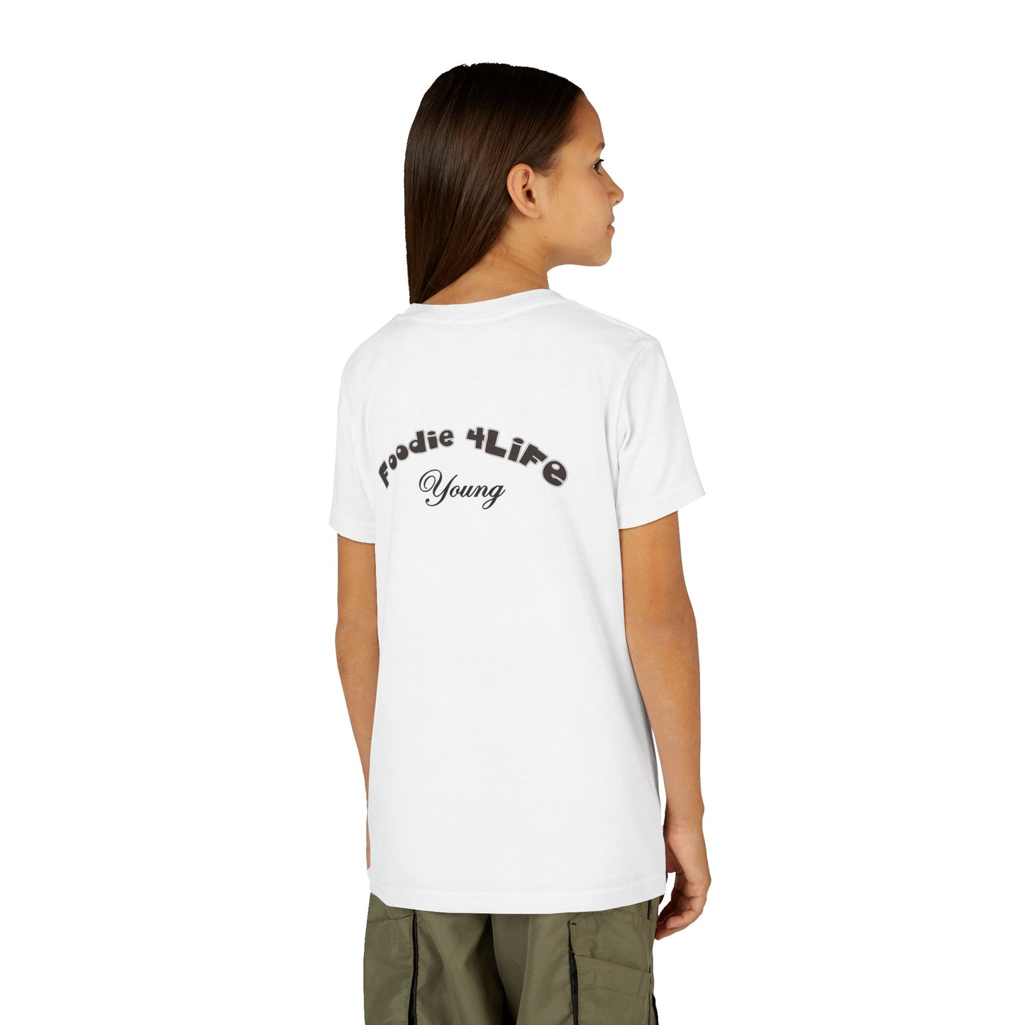 L.O.E.F Foodie 4Life Young Short Sleeve Tee (Black)