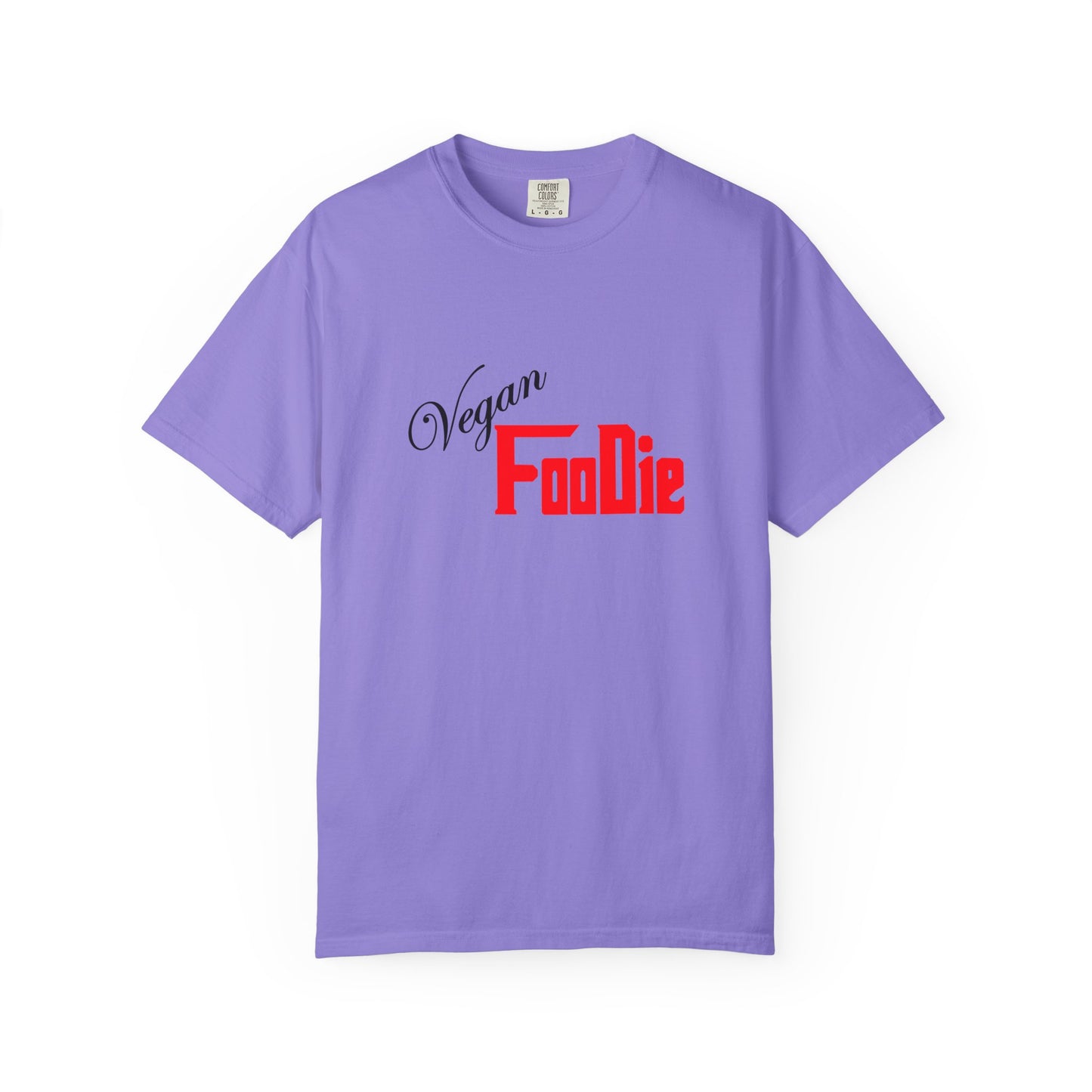 L.O.E.F Unisex Vegan Foodie Tee Shirt (Fiery Red)