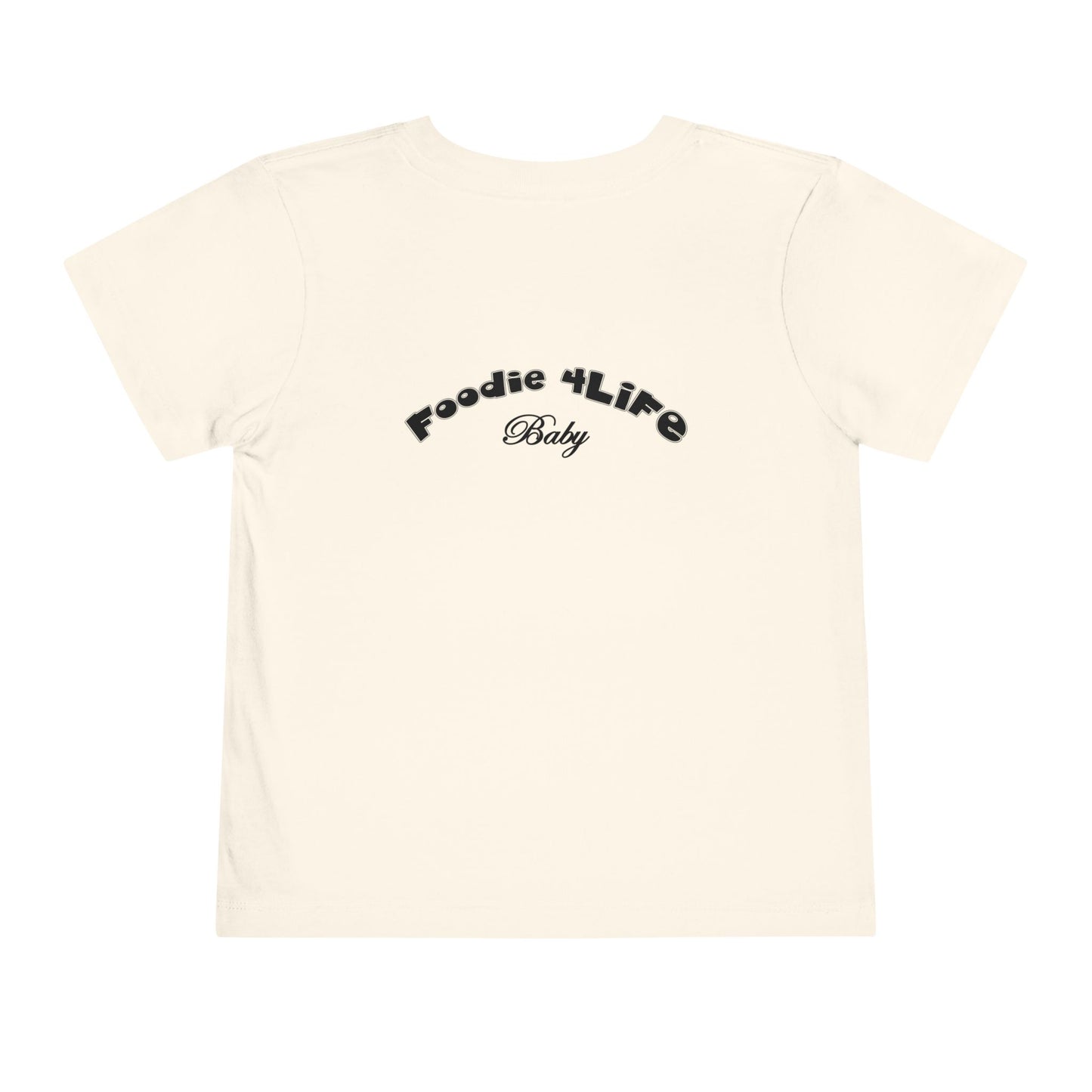 L.O.E.F Foodie 4Life Baby Short Sleeve Tee Shirt (Black)