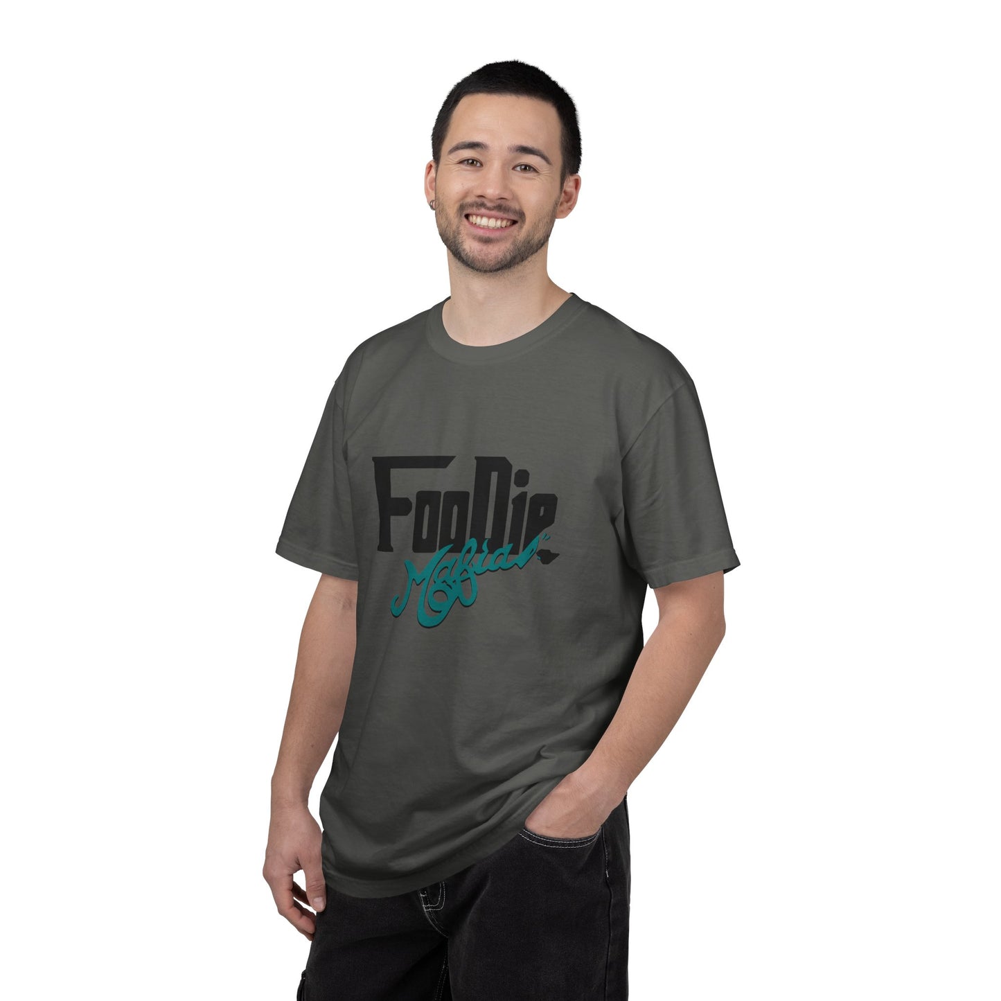 L.O.E.F Foodie Mafia Unisex Tee shirt (Teal)